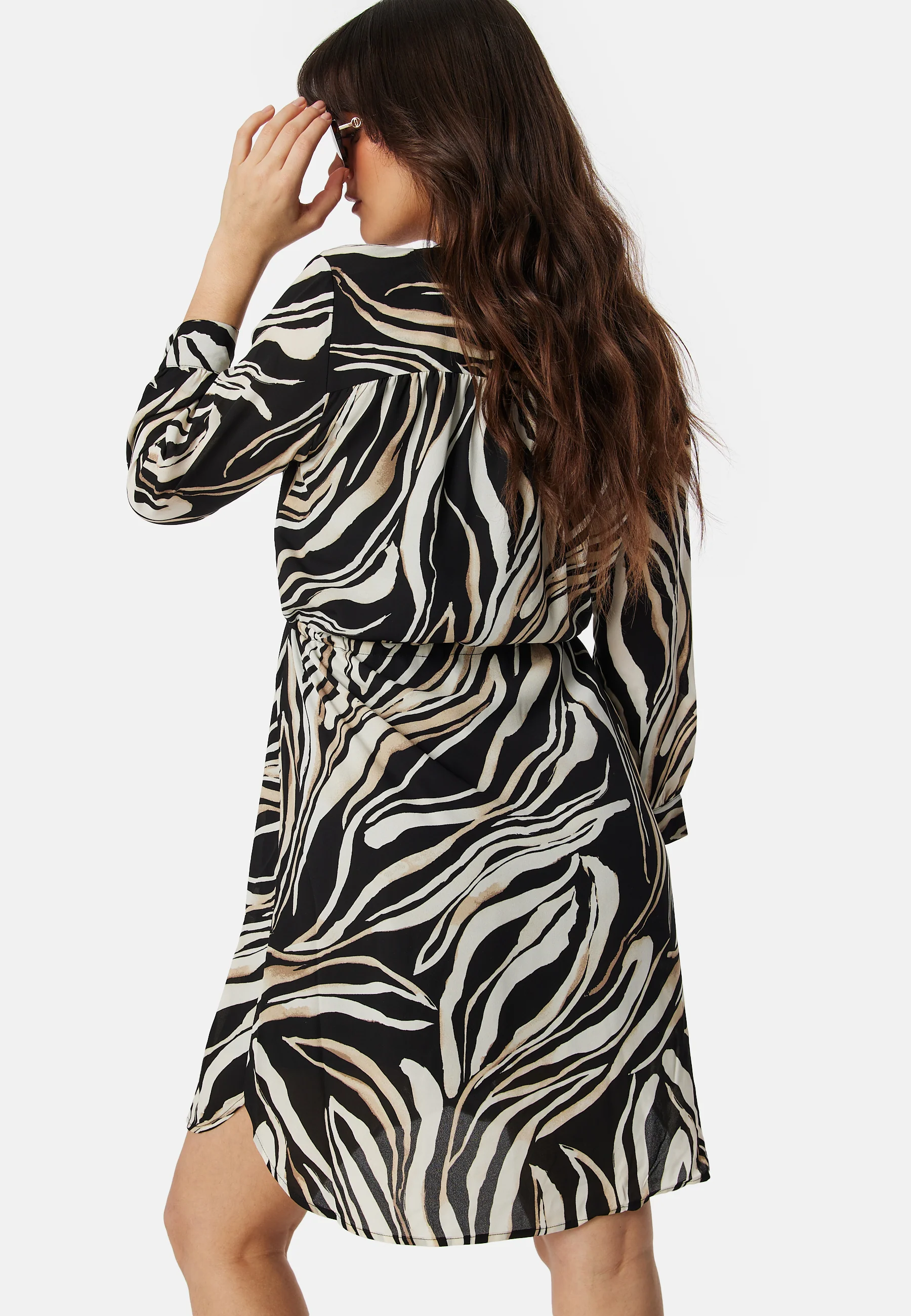 Damina 7/8 AOP Dress - Image 2