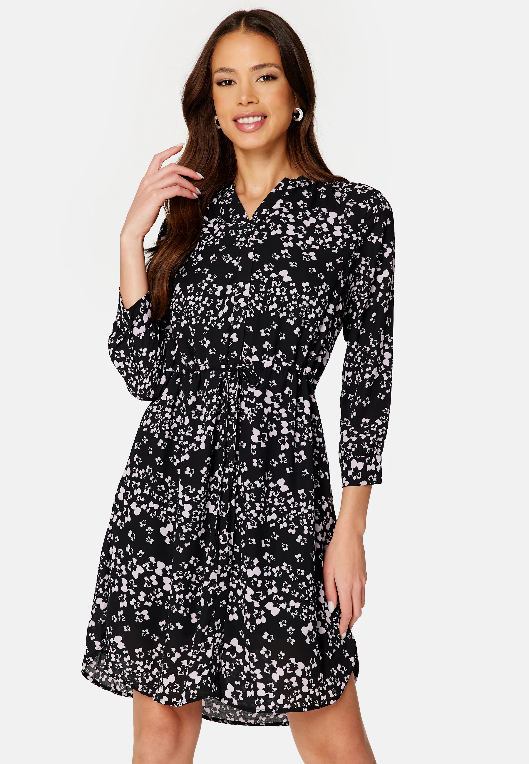 Damina 7/8 AOP Dress