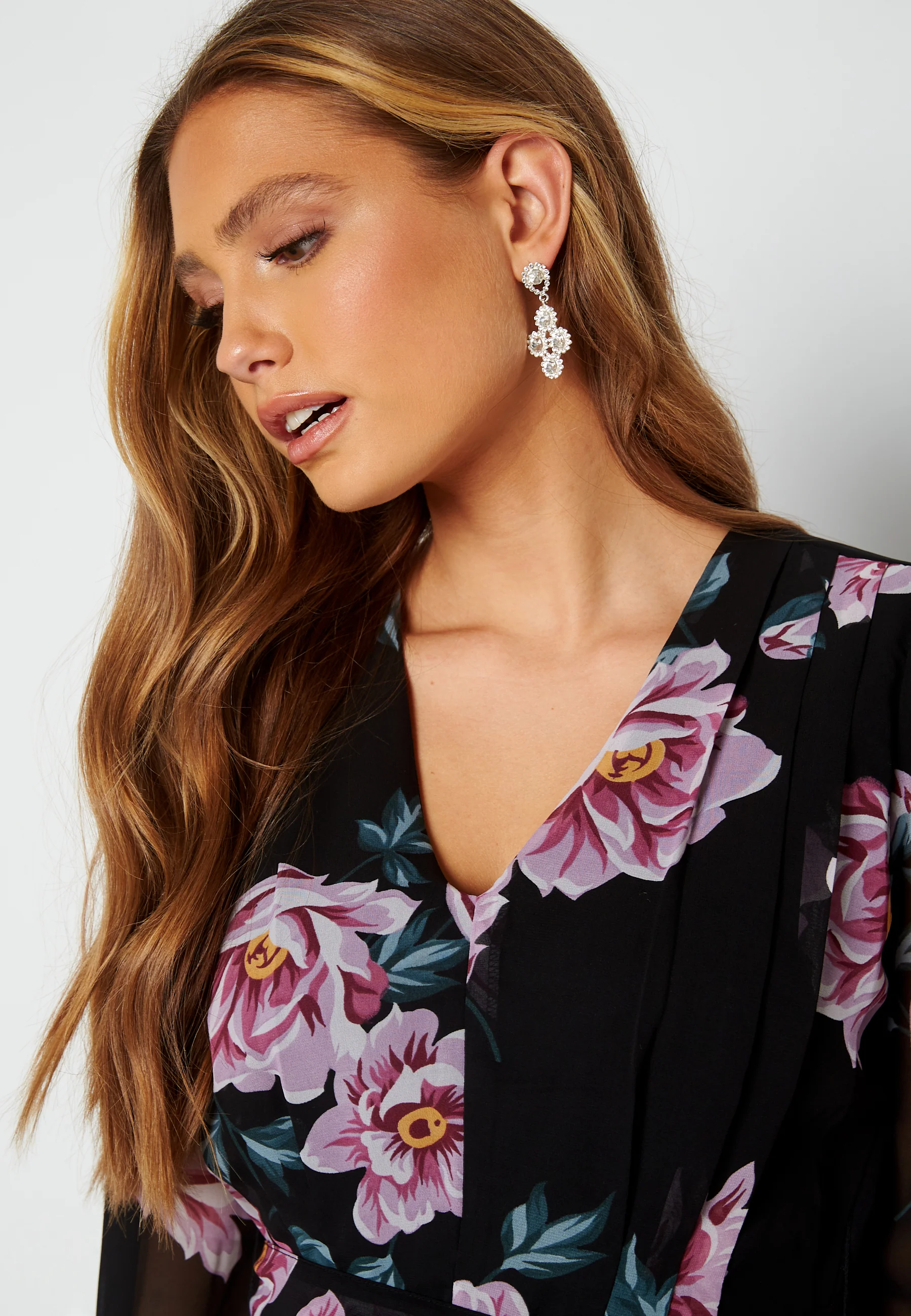 Danessa midi Puff Sleeve Dress - Image 4