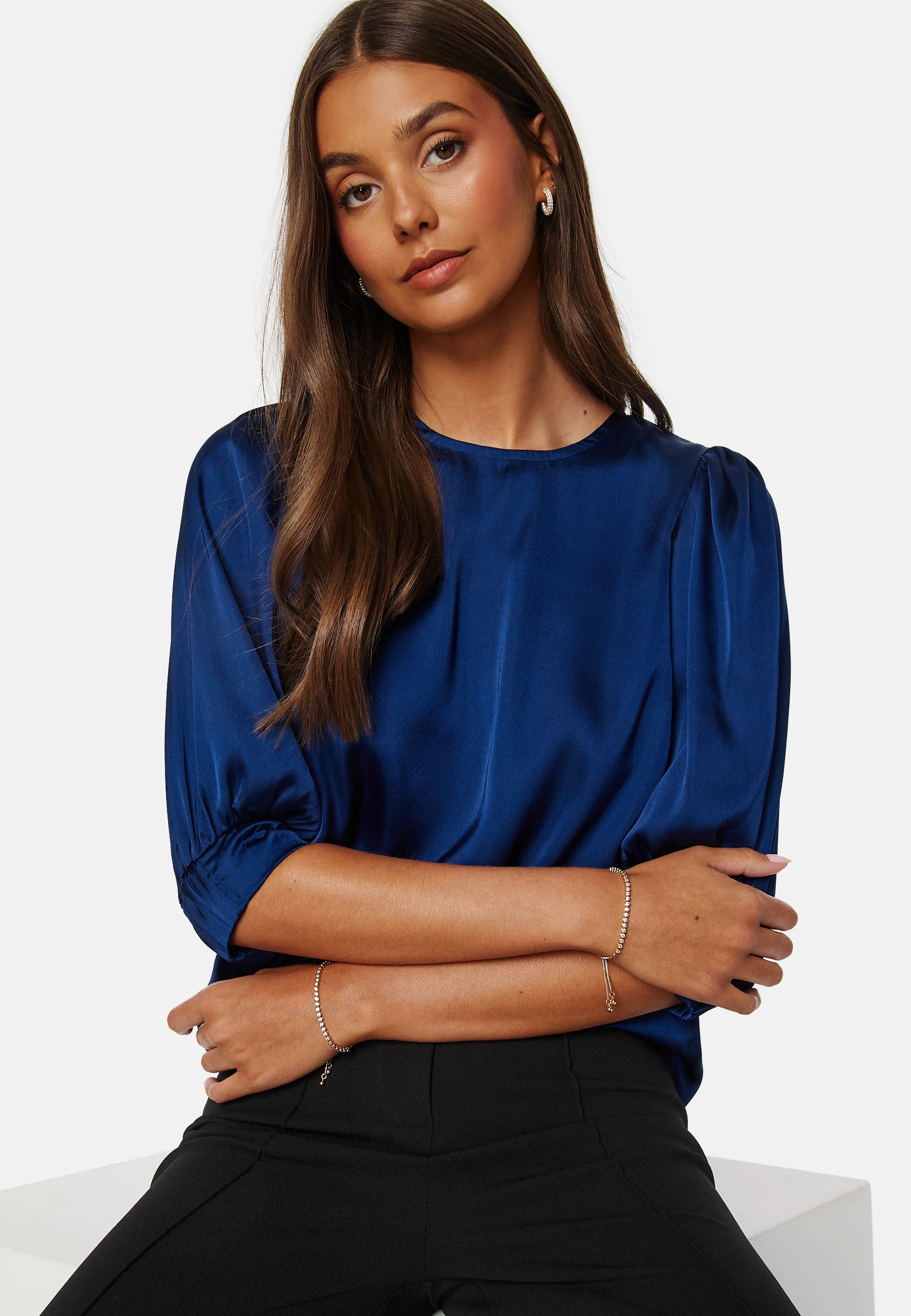 Dasha Satin Blouse - Image 3