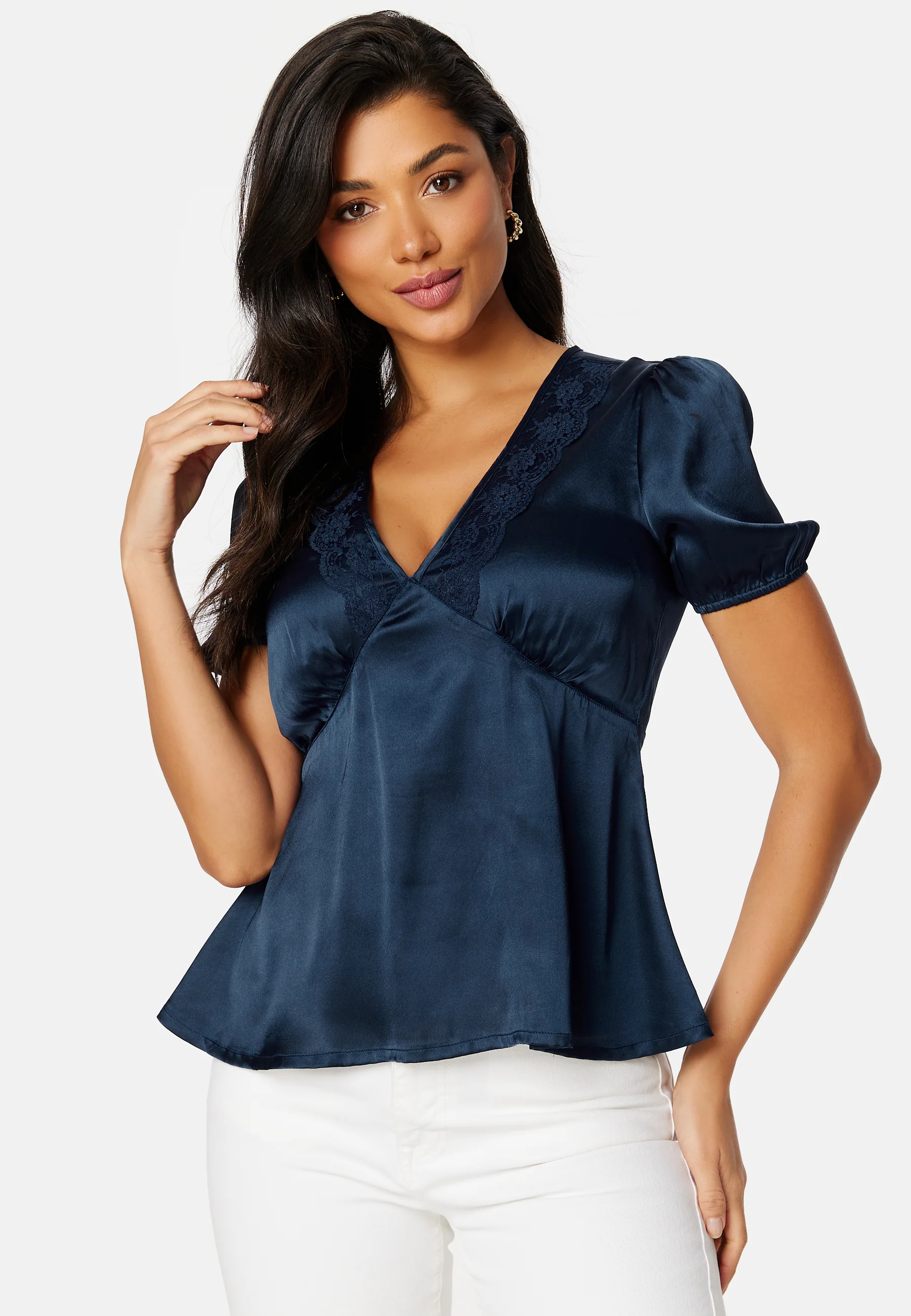 Dayla satin blouse