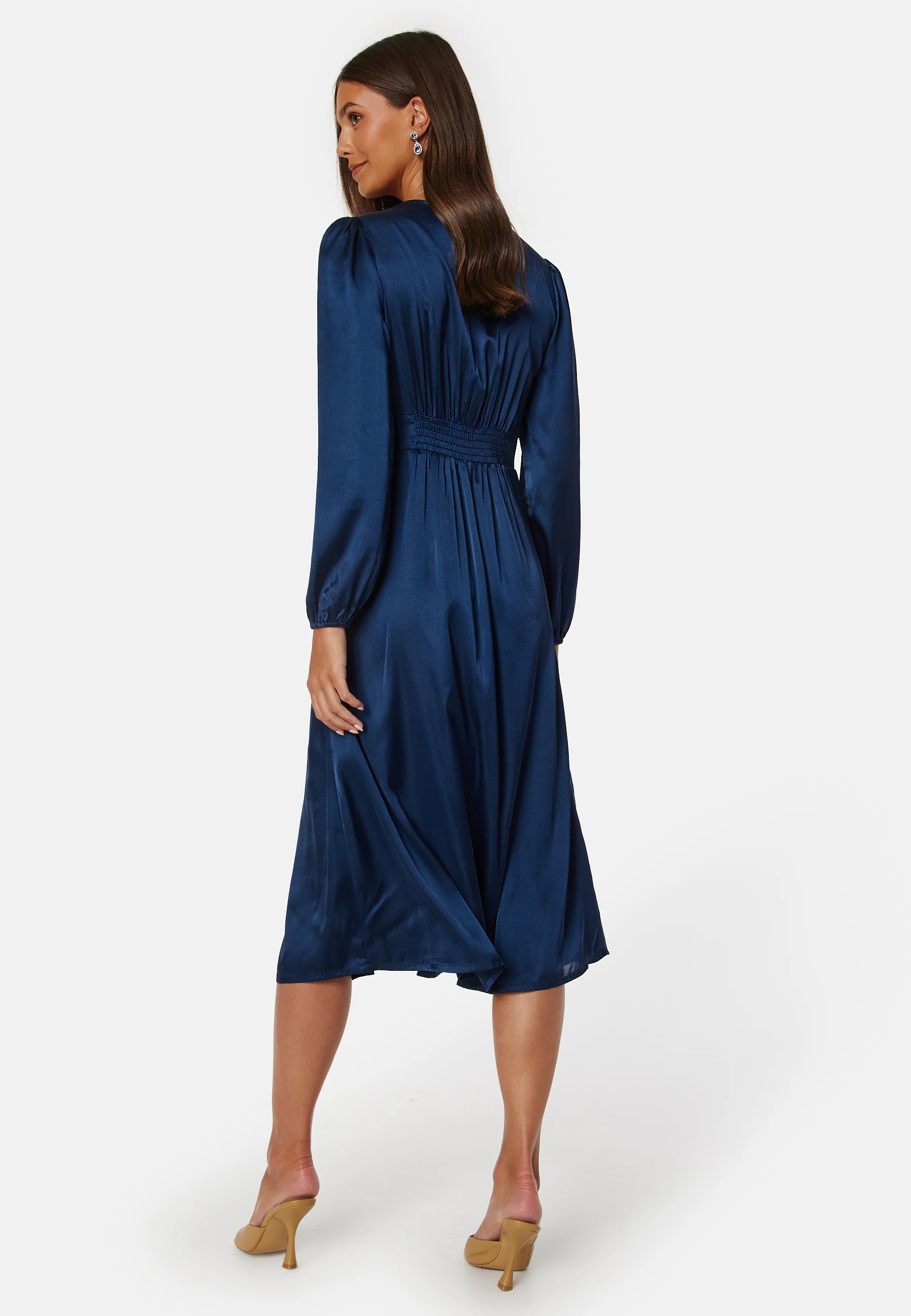 Dayla satin dress - Image 3