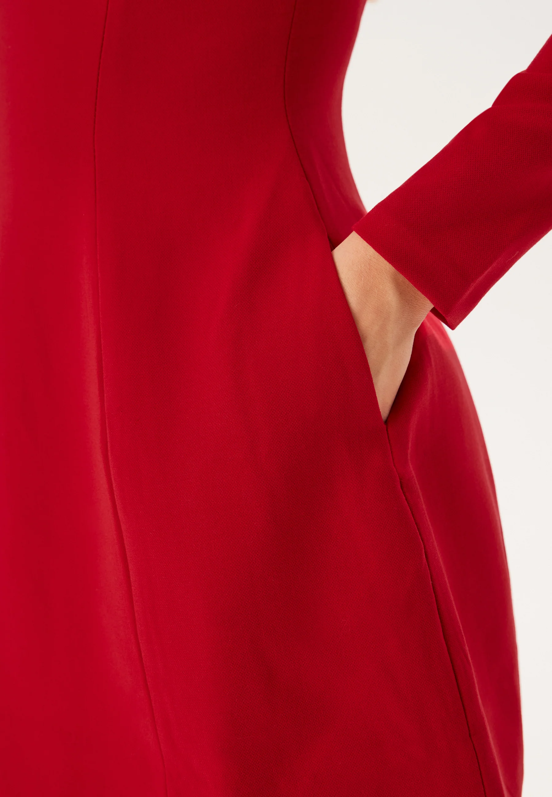 Delphi Long Sleve Mini Dress - Image 5