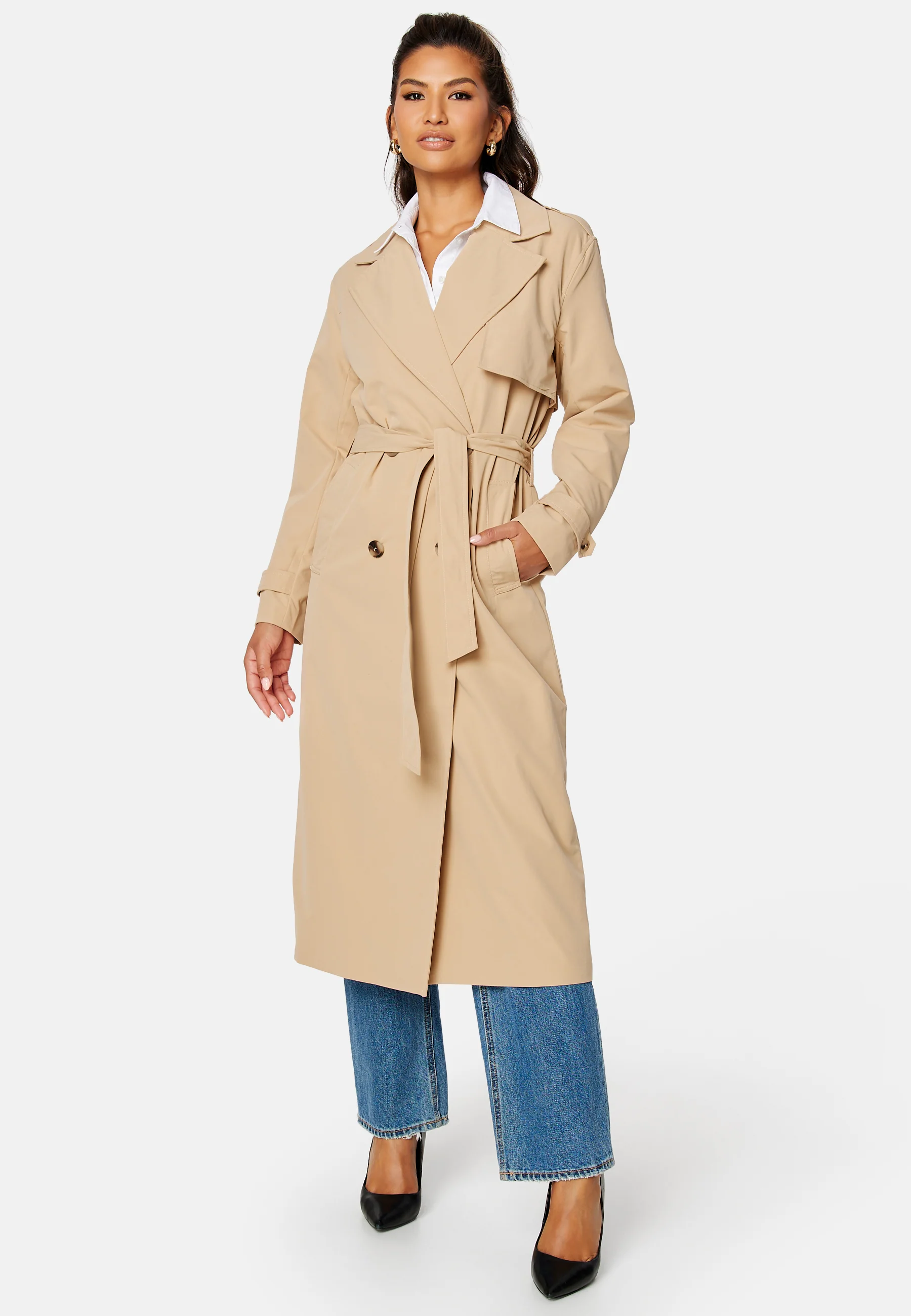 Desse L/S trenchcoat /TB - Image 2