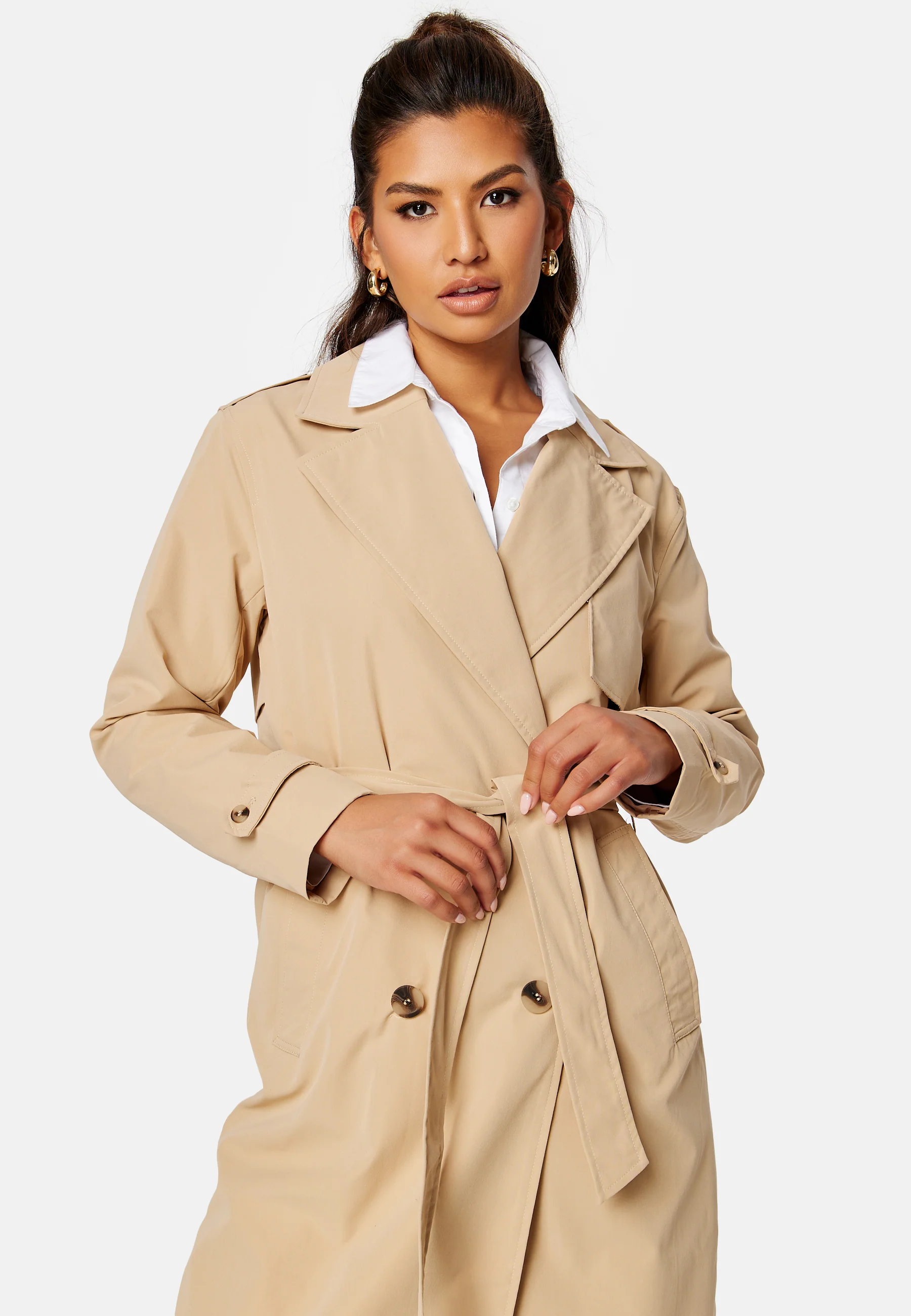 Desse L/S trenchcoat /TB - Image 4