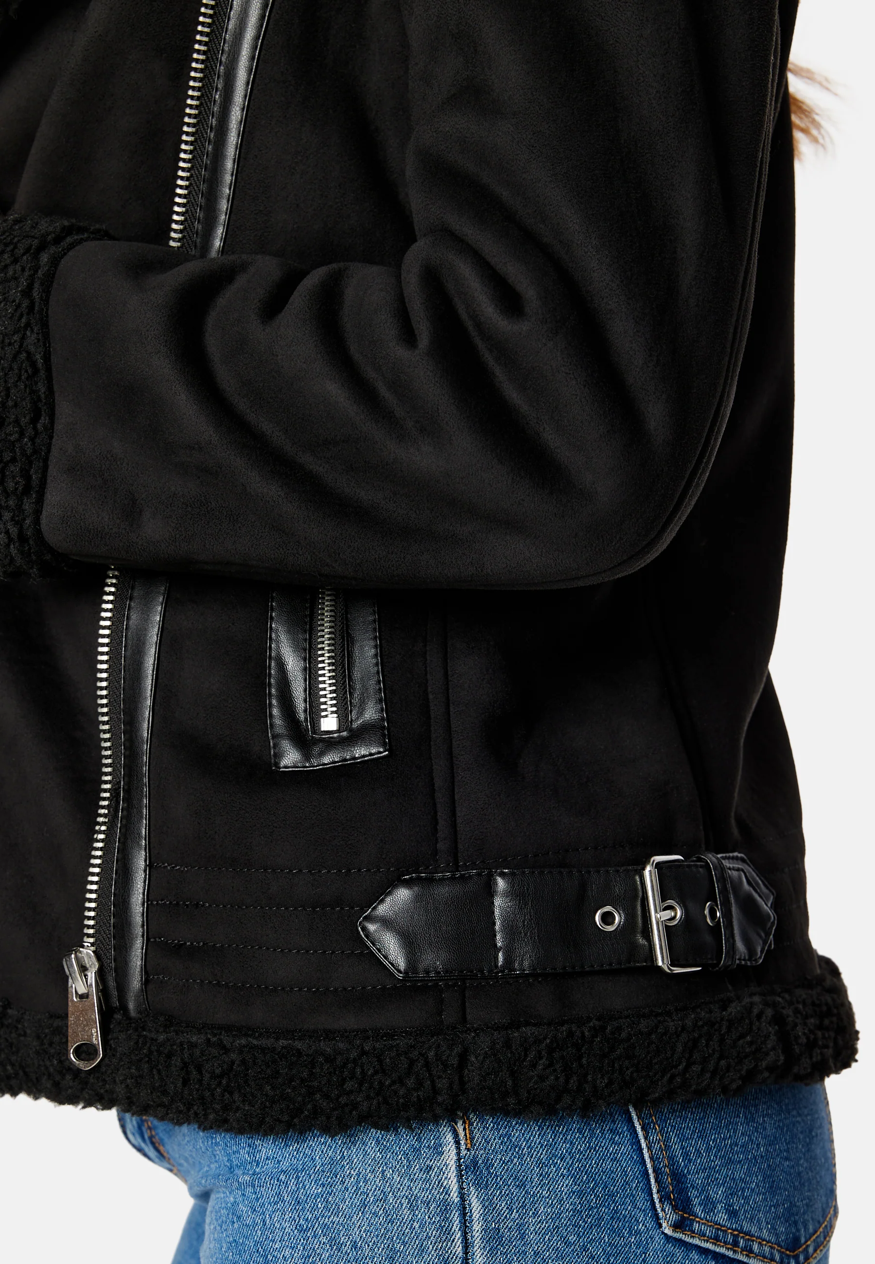 Diana Bonded Aviator Jacket - Image 8