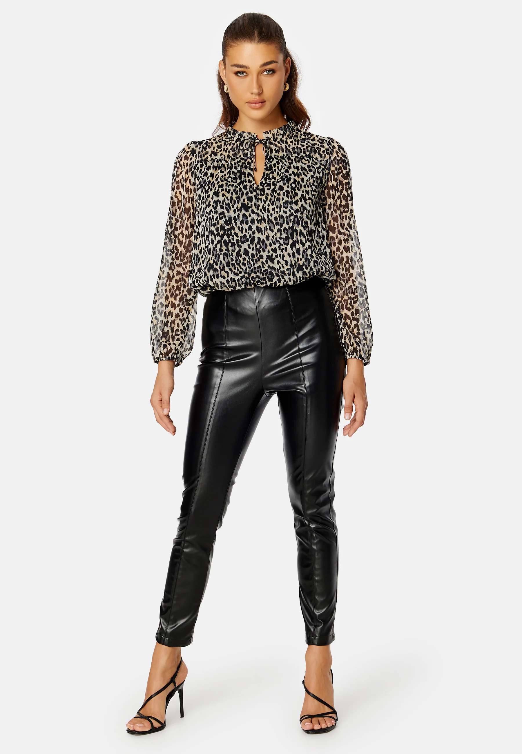 Ditsy L/S Blouse - Image 2