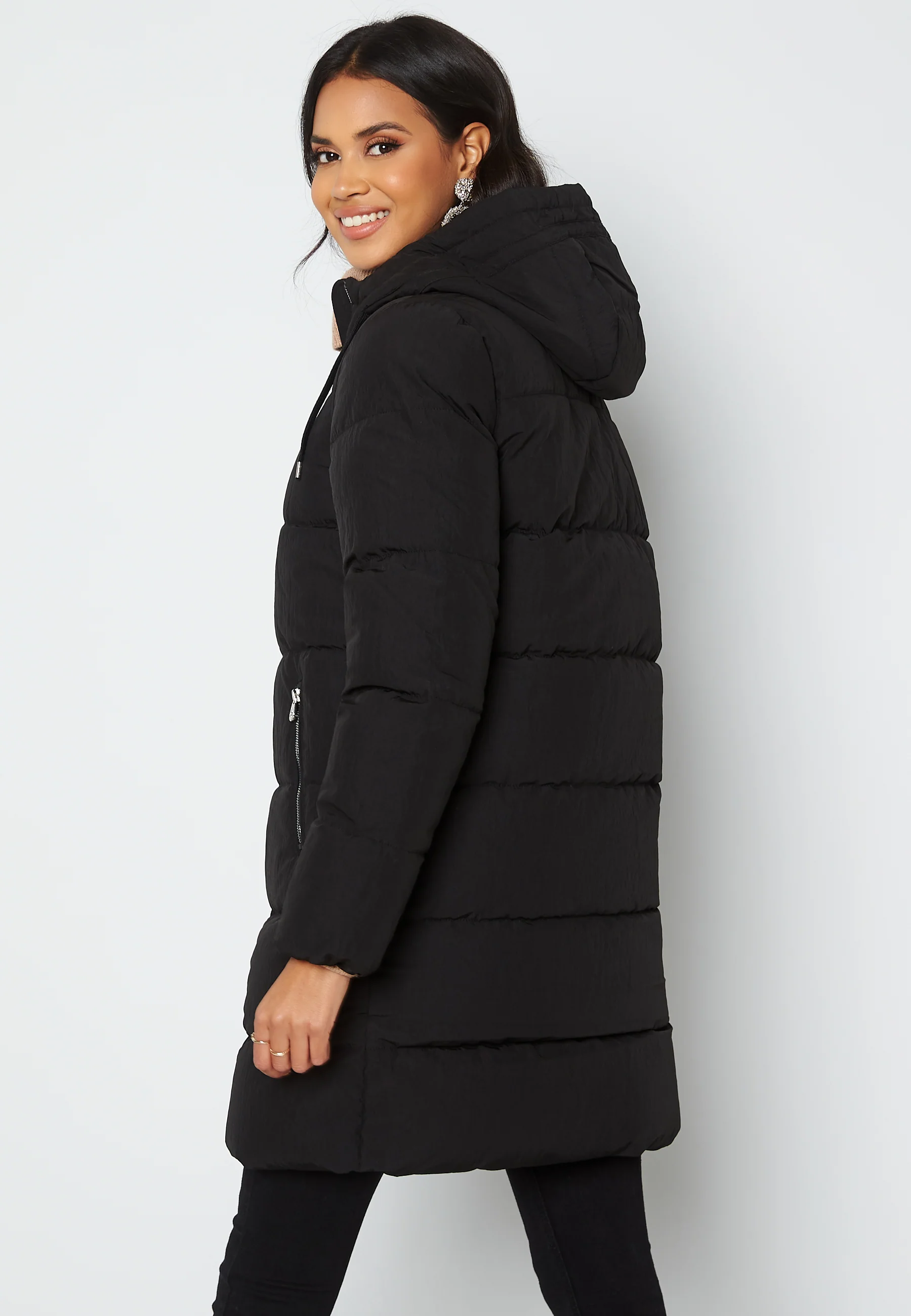 Dolly Long Puffer Coat - Image 3