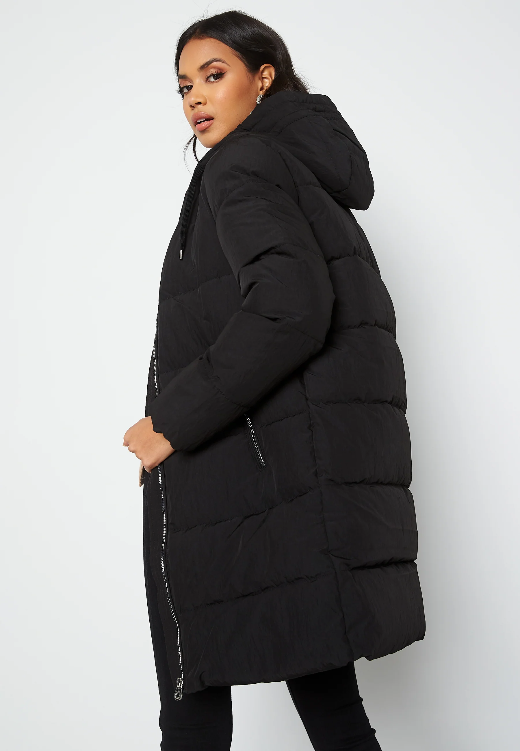 Dolly Long Puffer Coat - Image 4