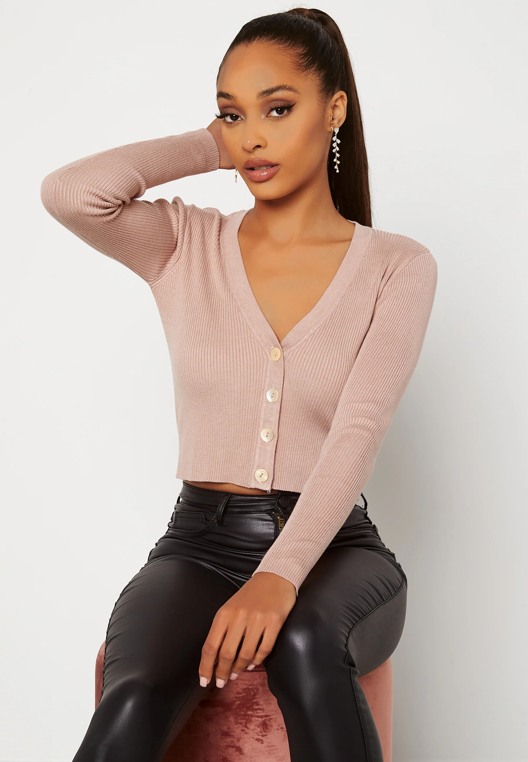 Donnel L/S Cardigan Knit - Image 5