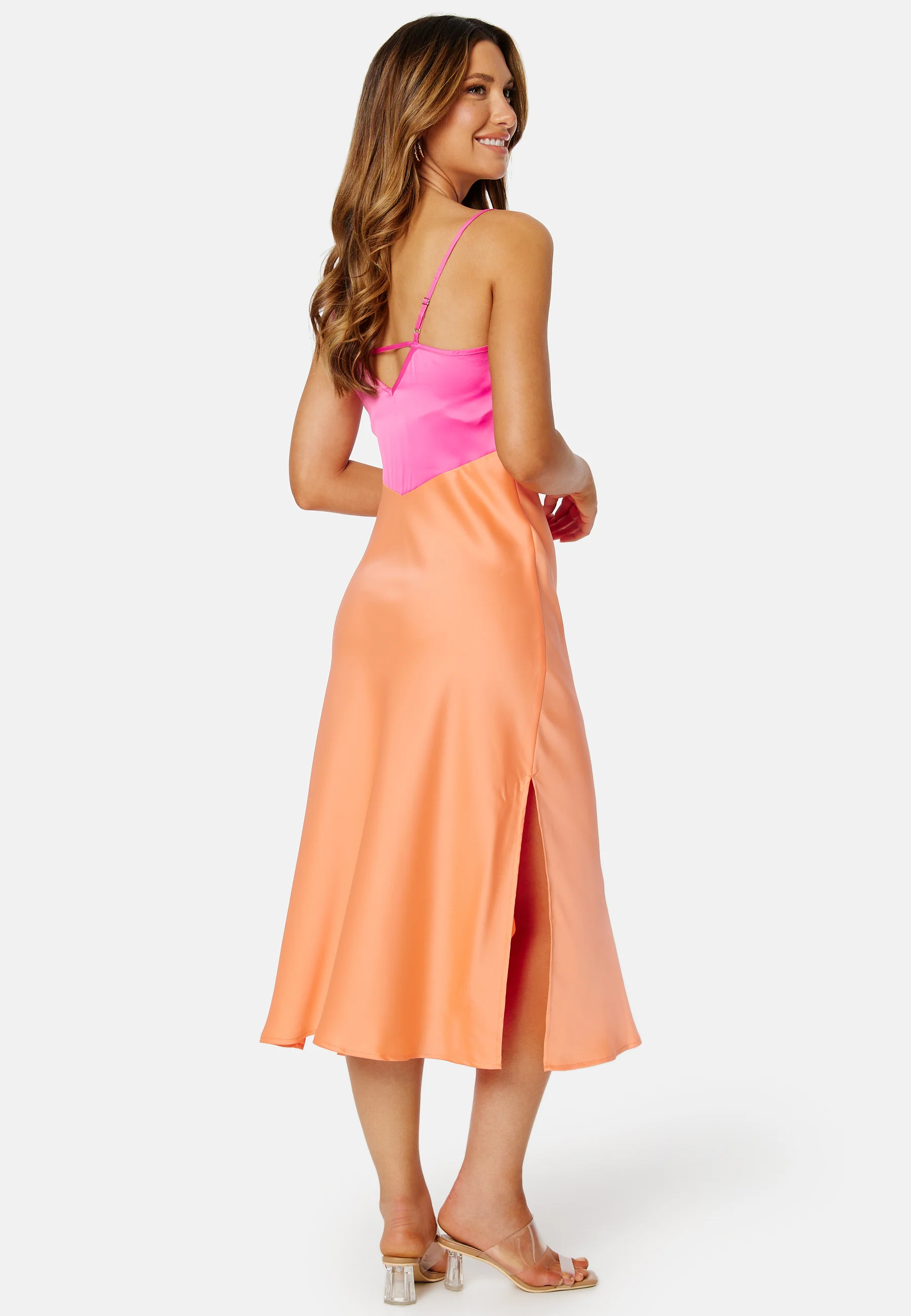 Dotteablock Midi Dress - Image 4