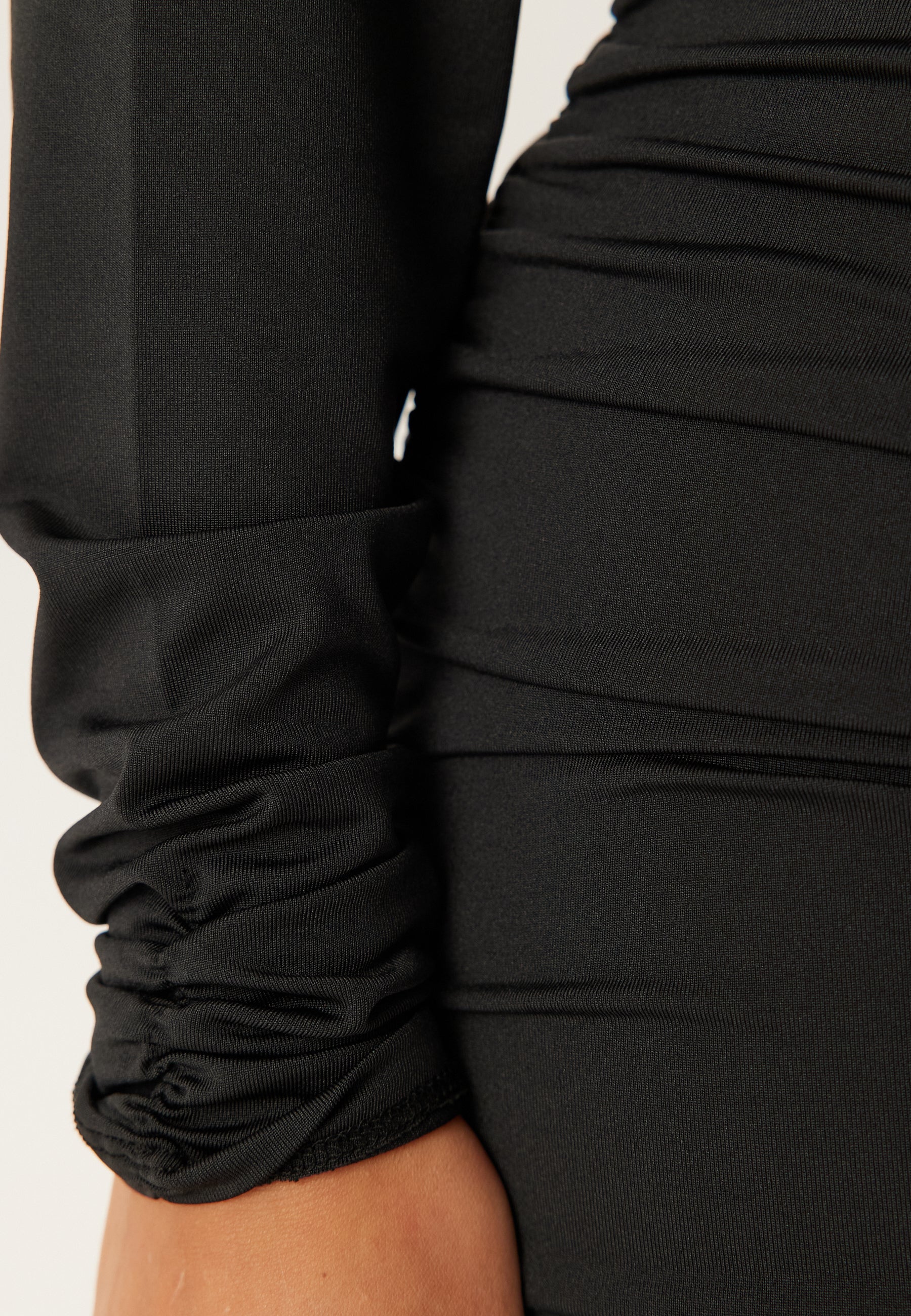 Draped Mini Dress - Image 5