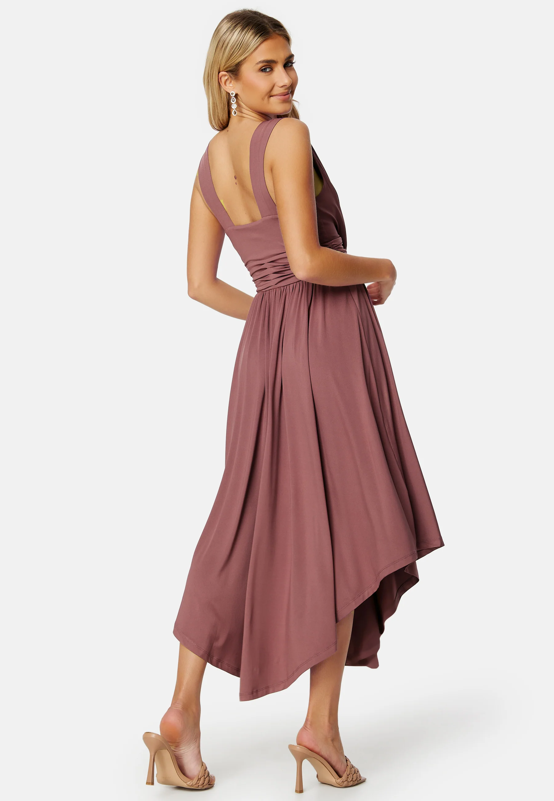 Draped Soft Midi Dress - Image 2