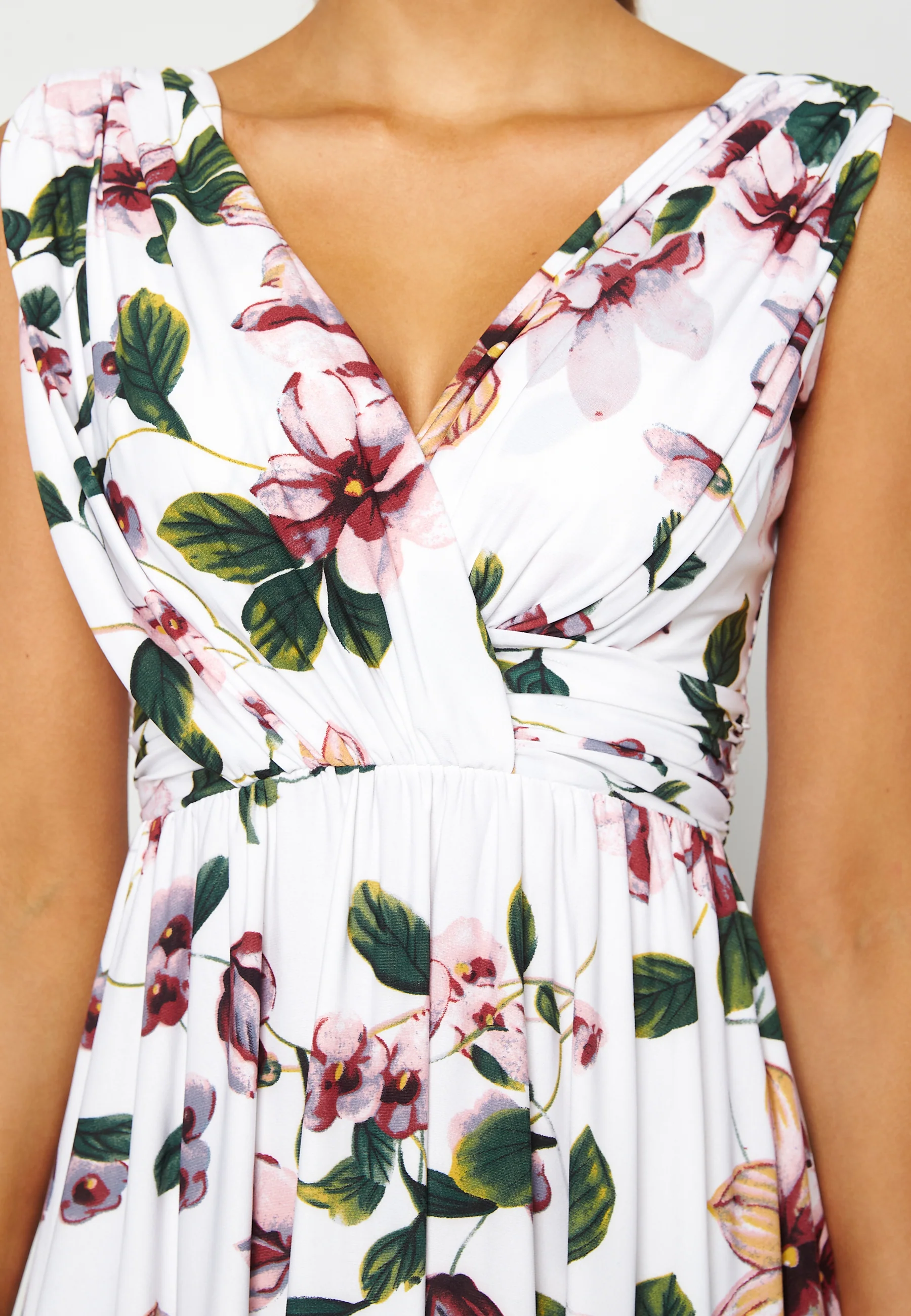Draped Soft Midi Dress - Image 4