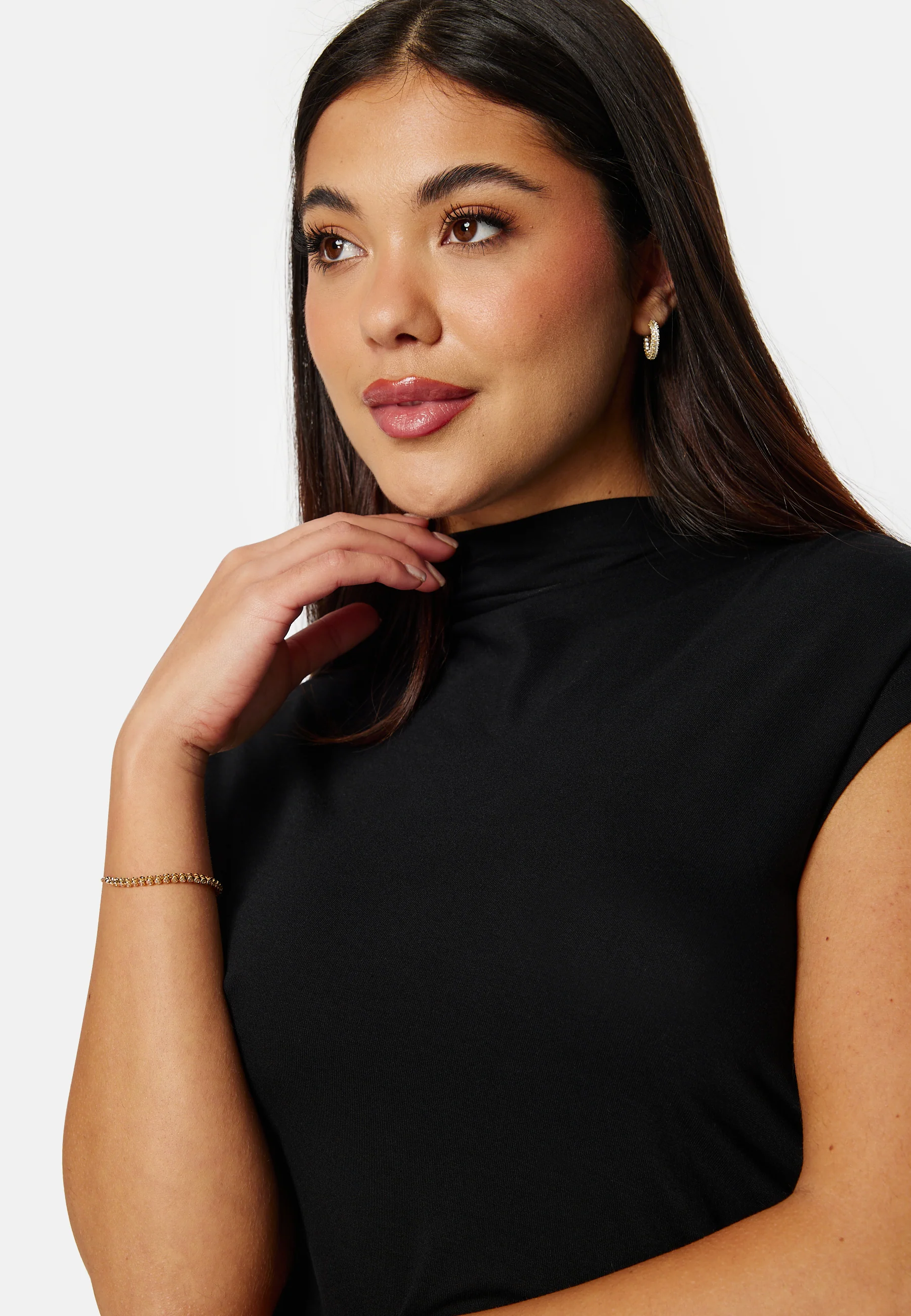 Drapy Cap Sleeve Dress - Image 4
