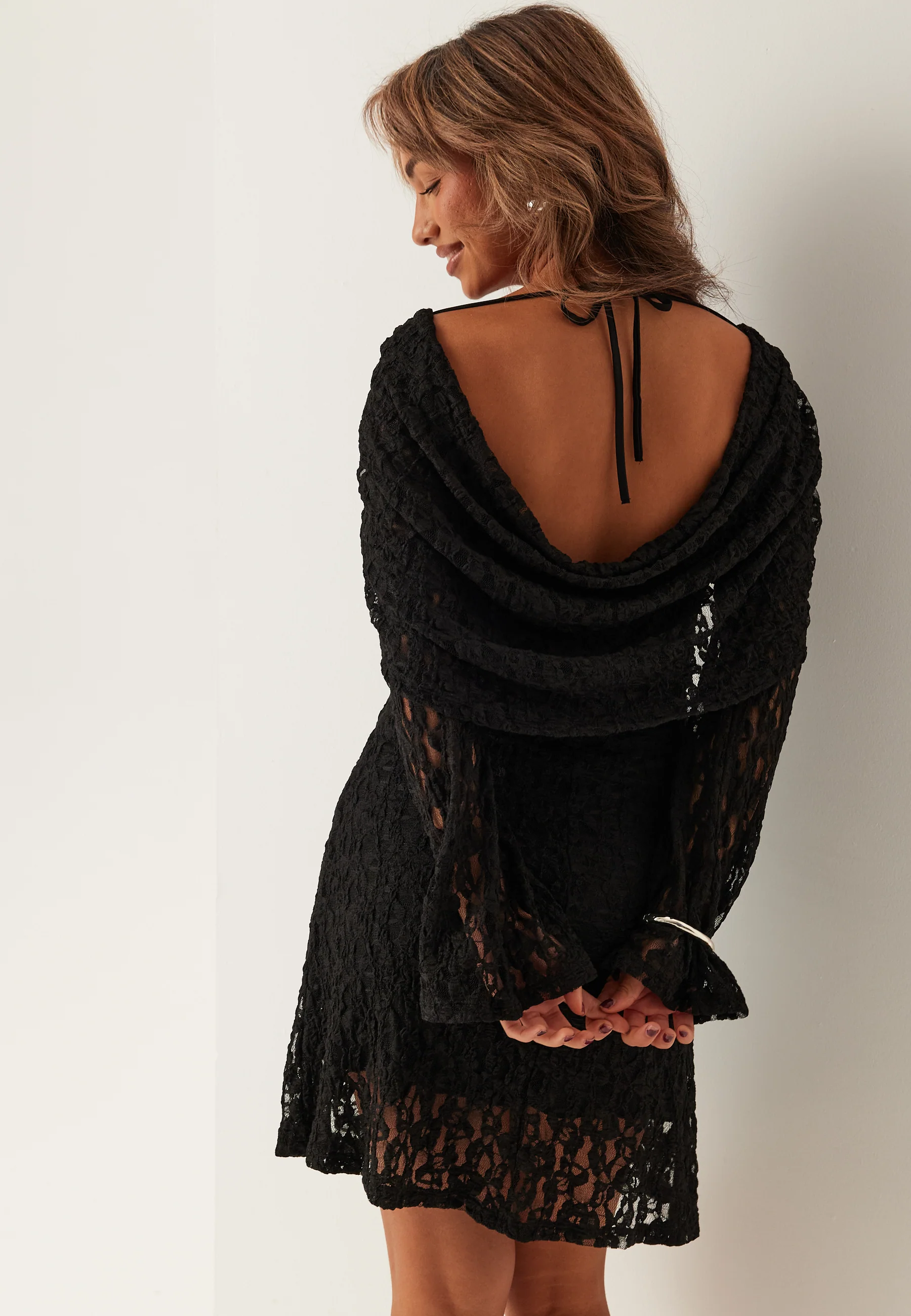 Drapy Lace Dress - Image 2