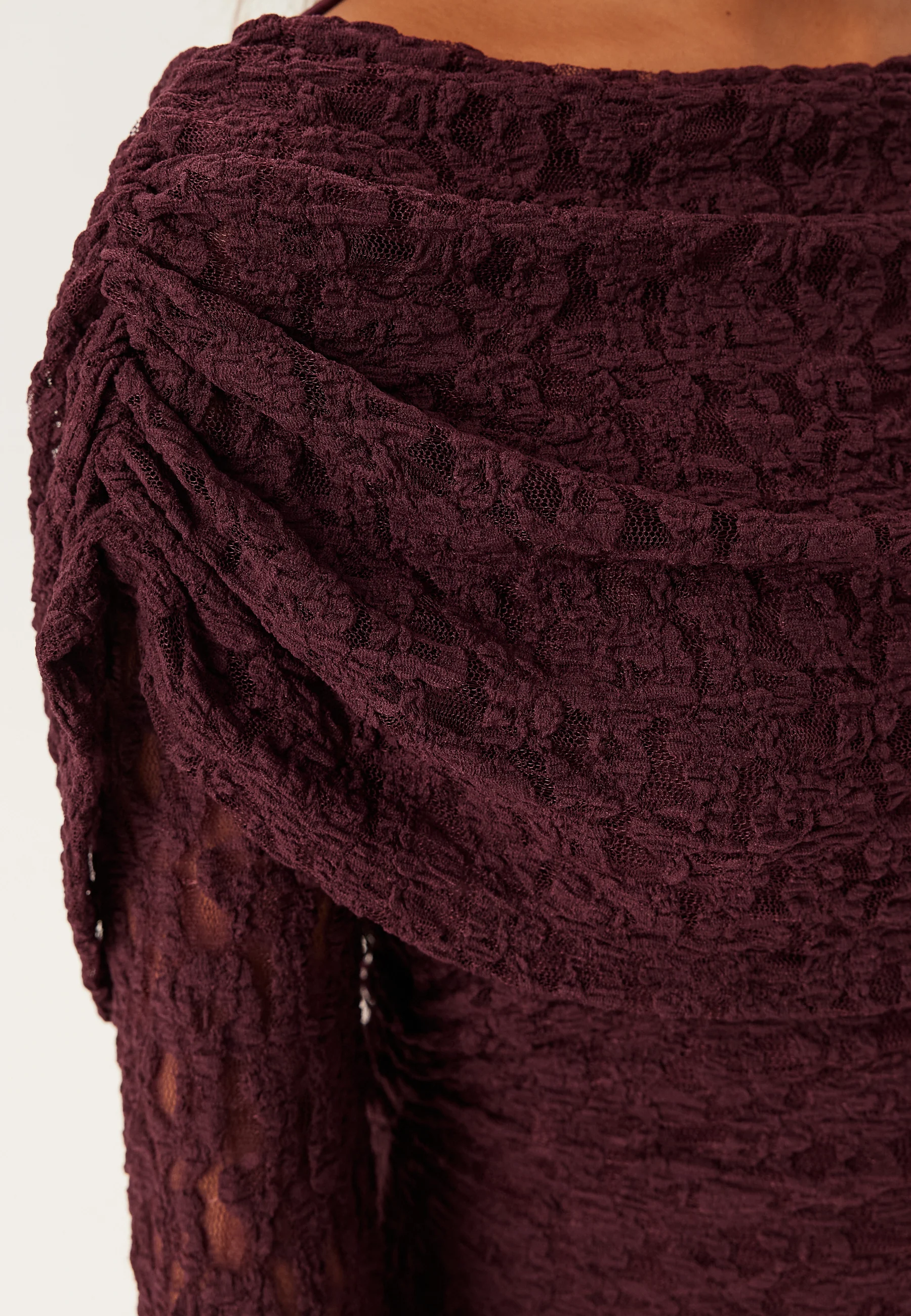 Drapy Lace Dress - Image 4