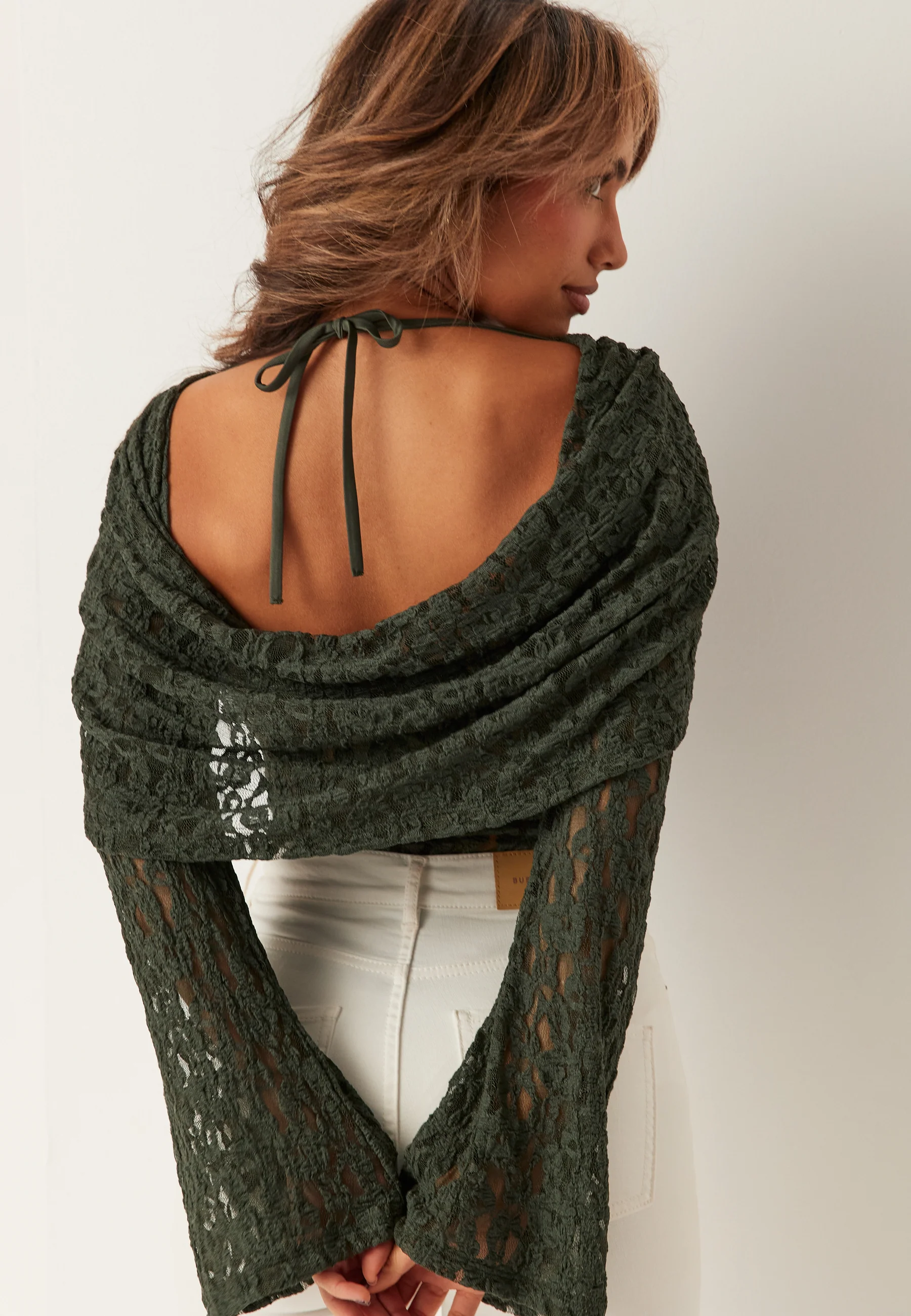 Drapy Lace Top - Image 2