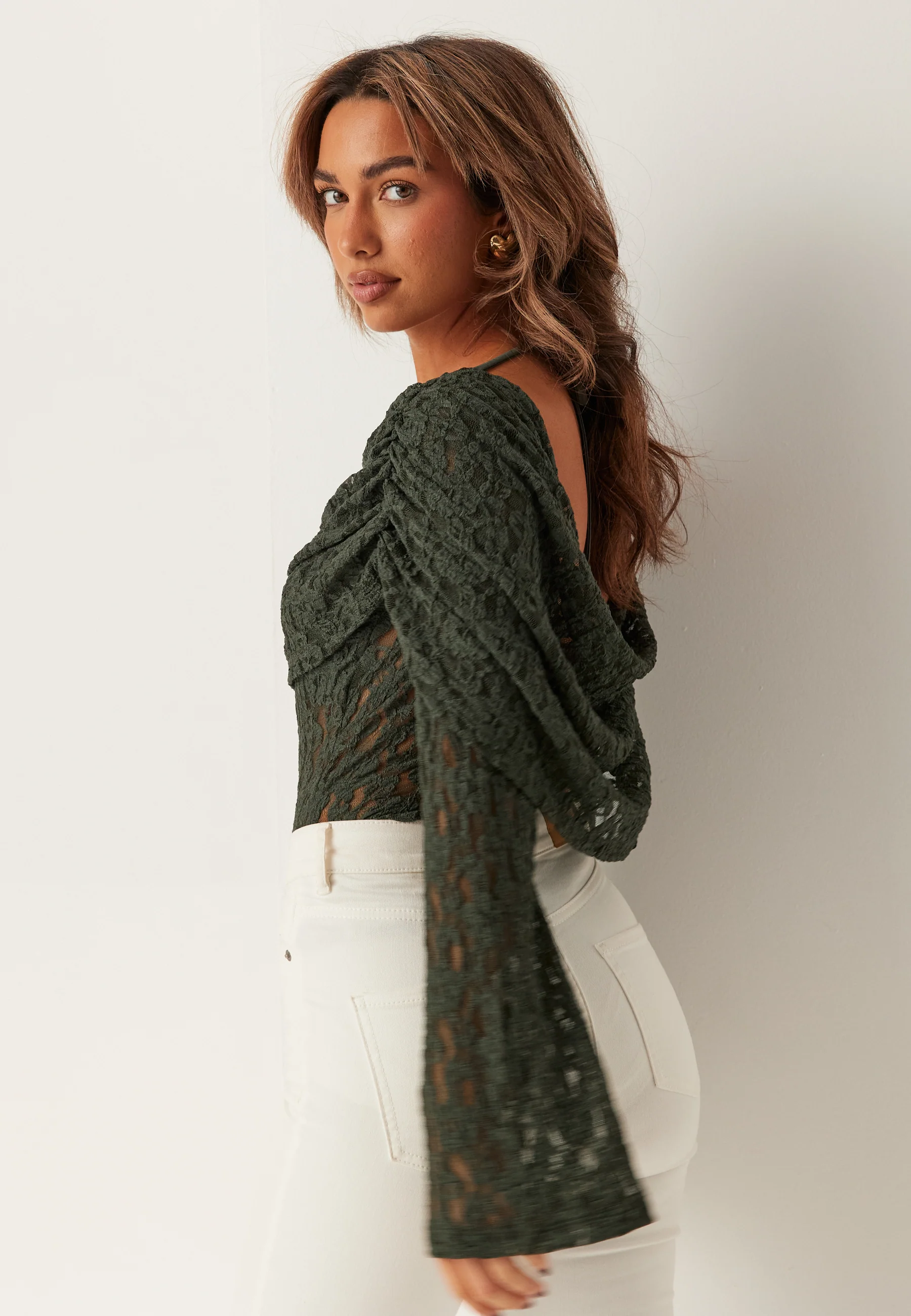 Drapy Lace Top - Image 3