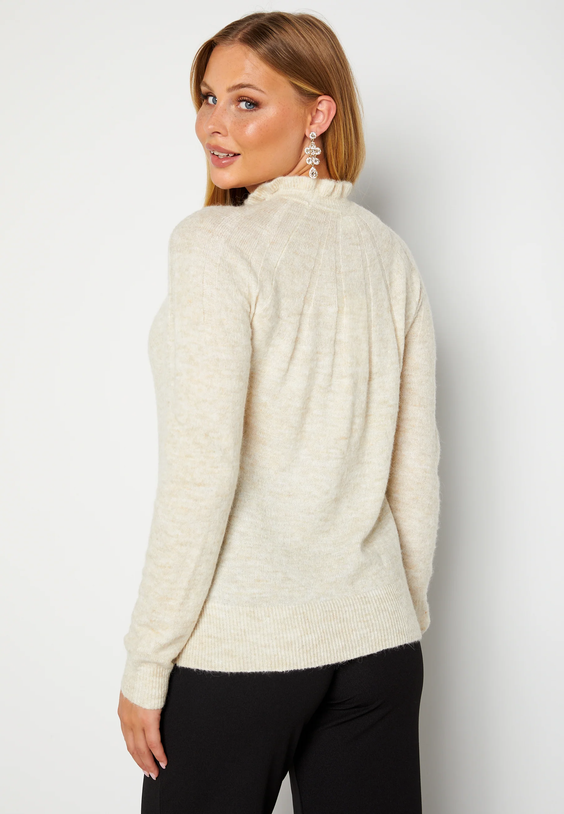 Dua Crew Neck Knit Top - Image 3