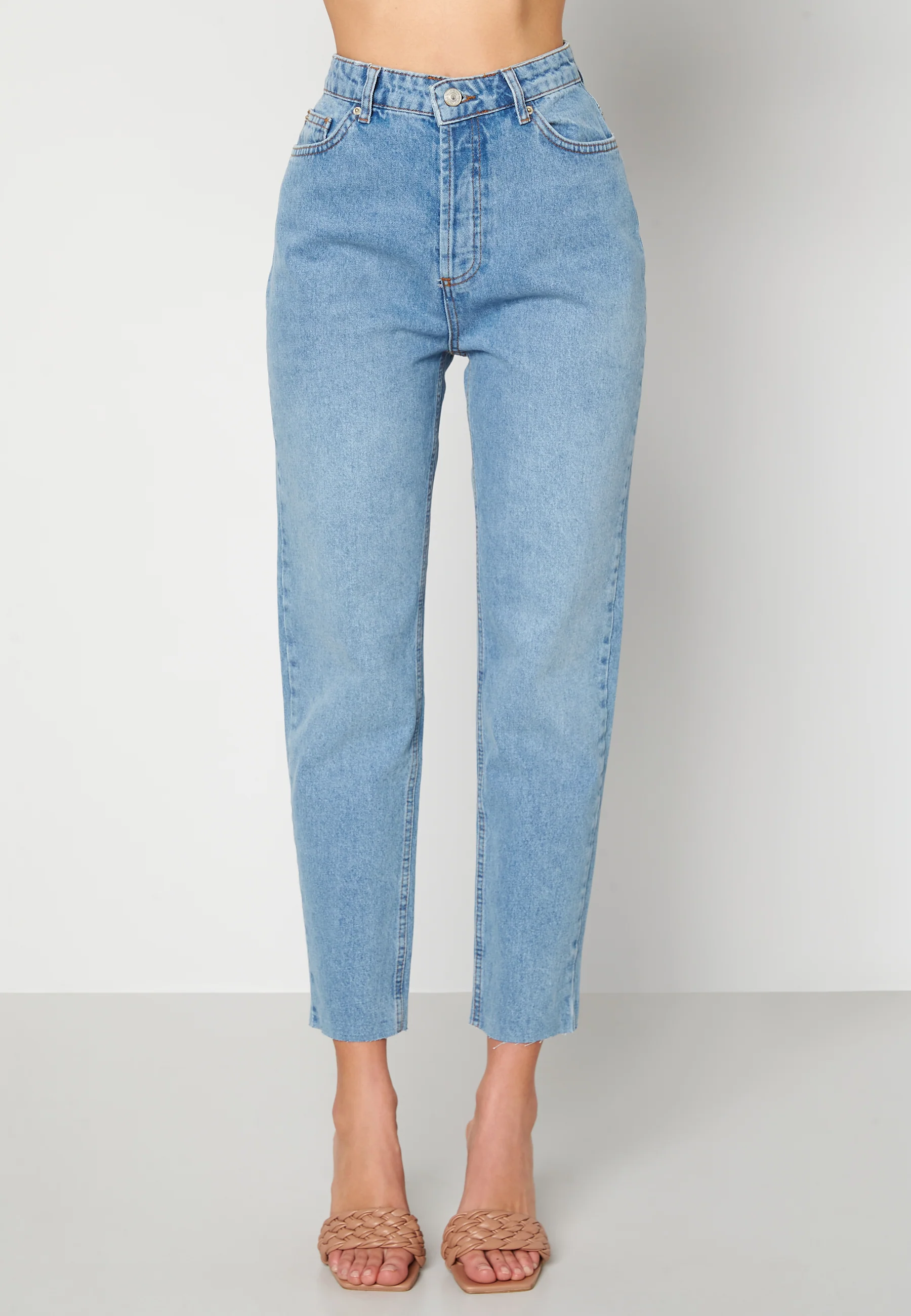 Eco Cotton High Waist Jeans - Image 3