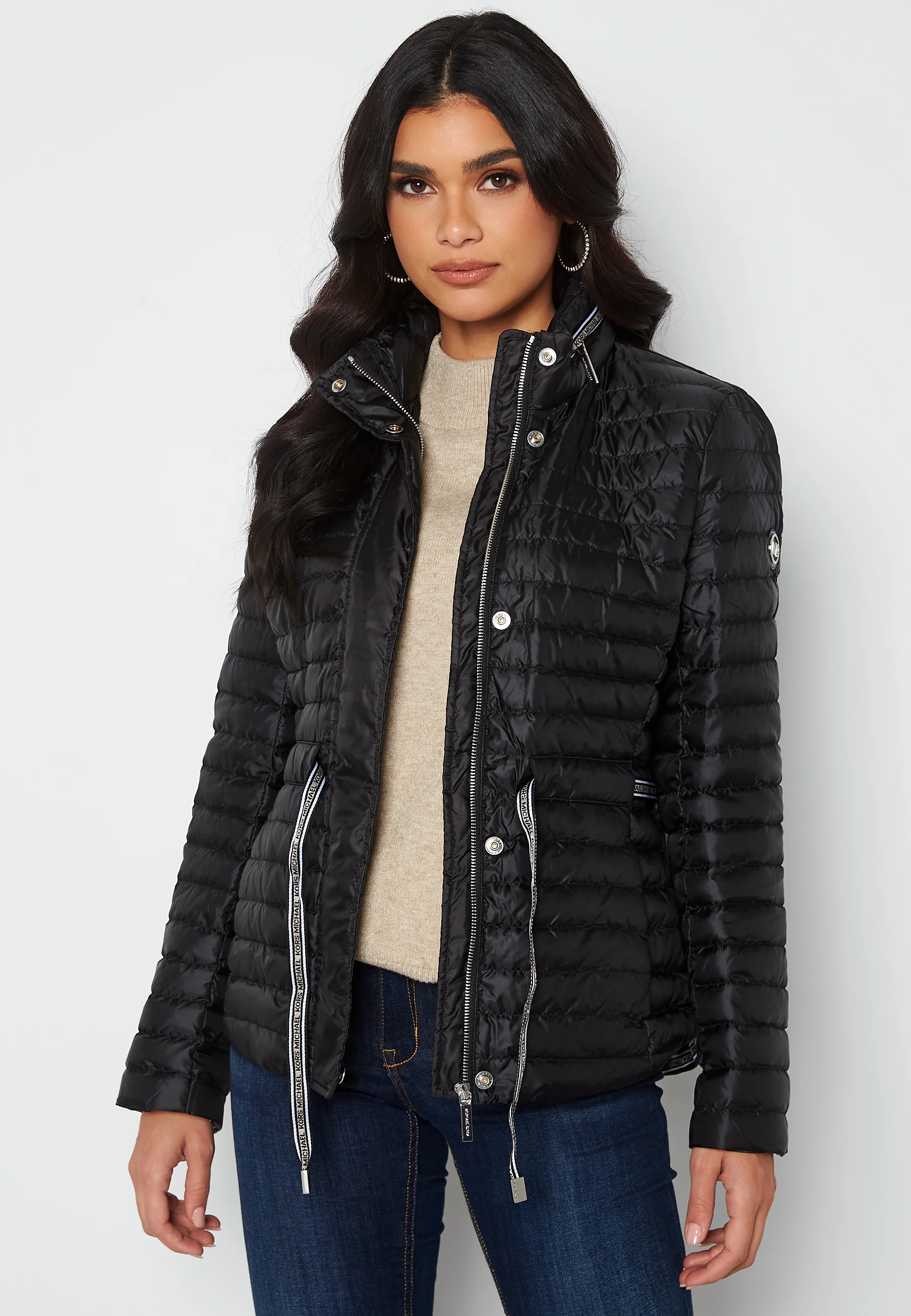 Eco Logo Tape Puffer Jacket - Image 2