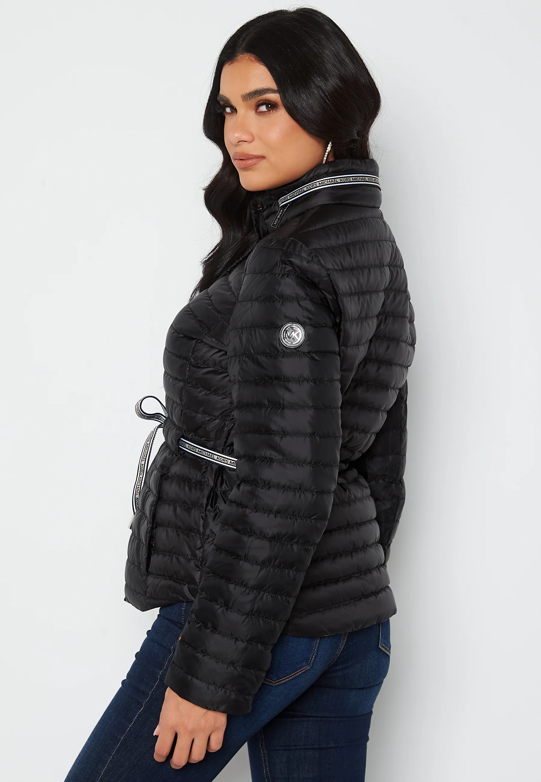 Eco Logo Tape Puffer Jacket - Image 4