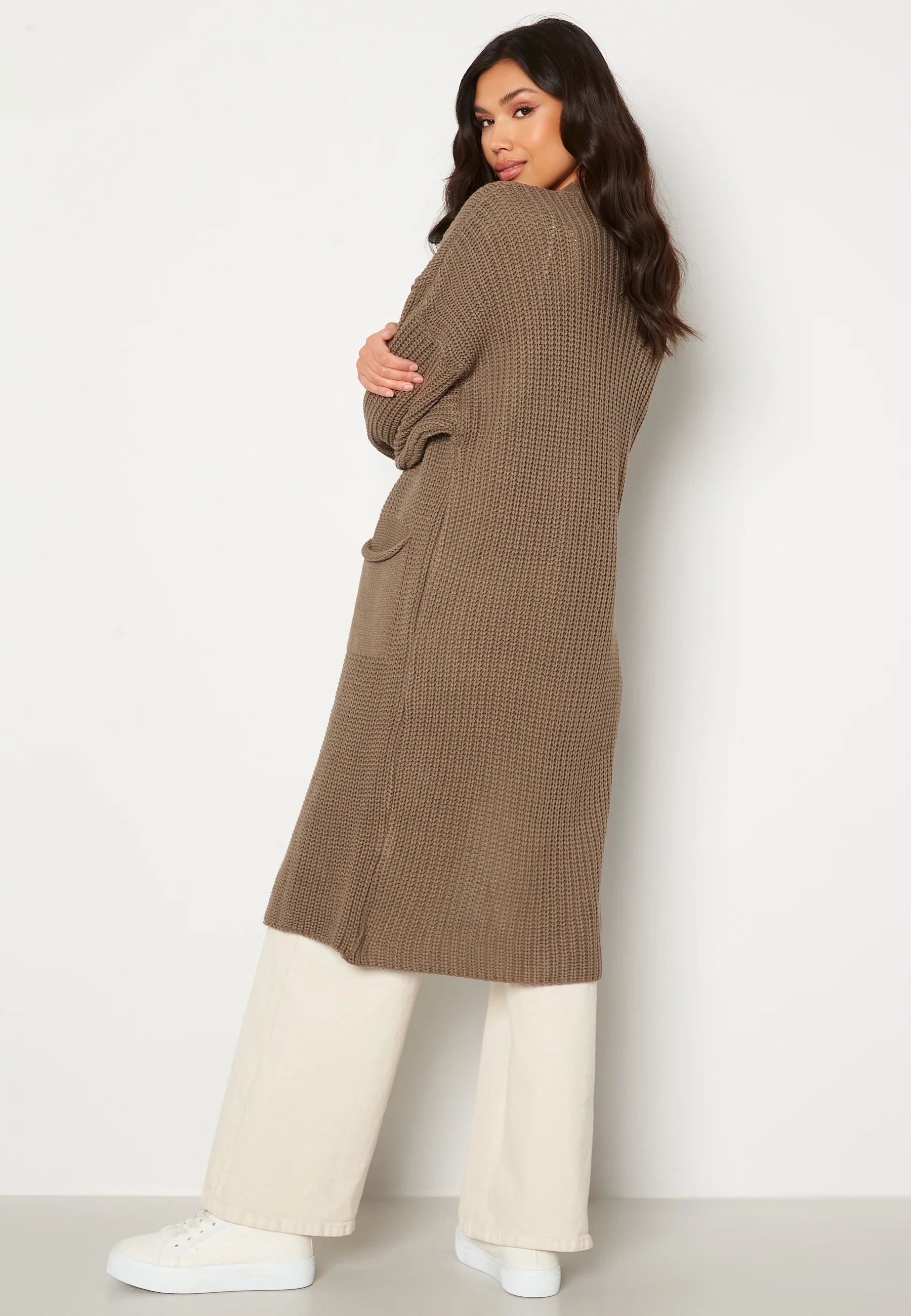Edge To Edge Longline Cardigan - Image 2