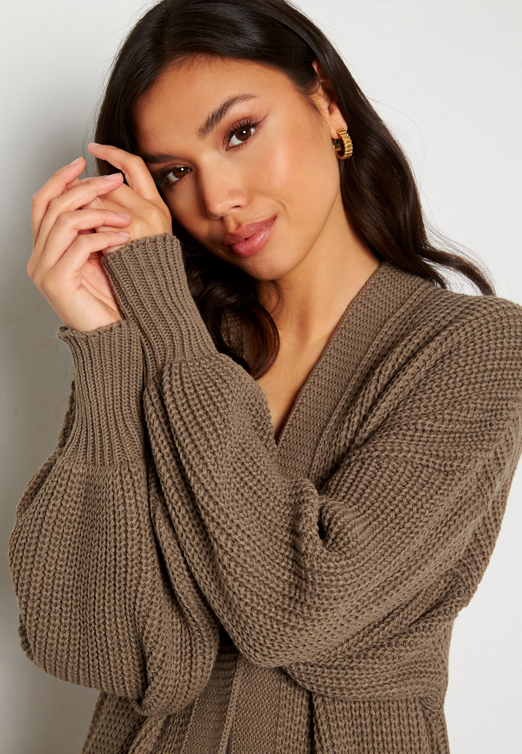 Edge To Edge Longline Cardigan - Image 4