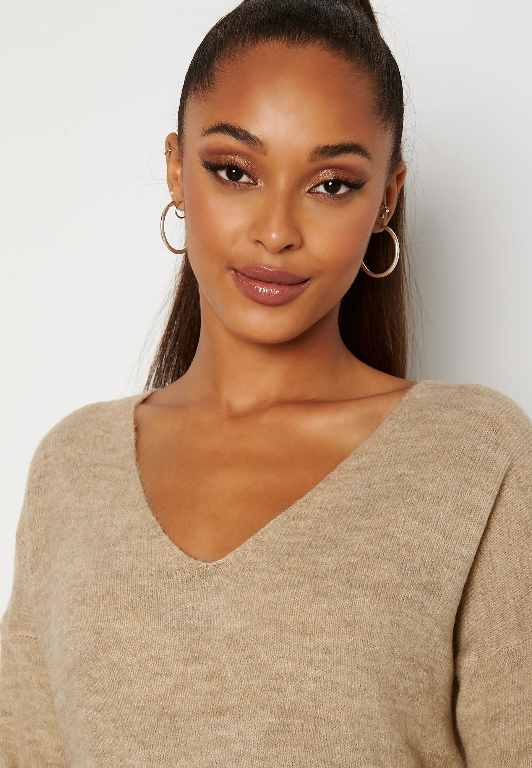 Elanora L/S V-Neck Knit - Image 4