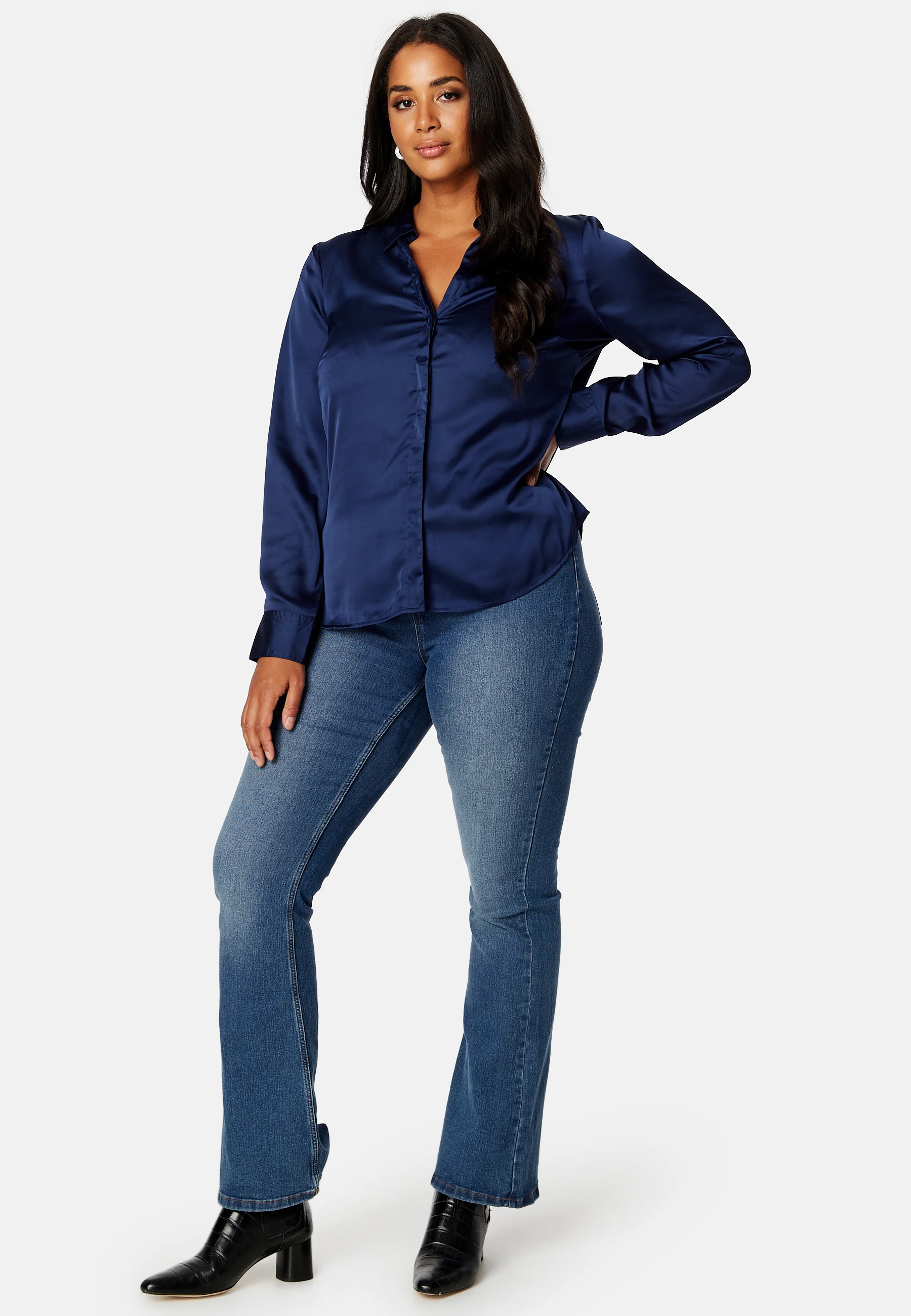 Elara satin shirt - Image 6
