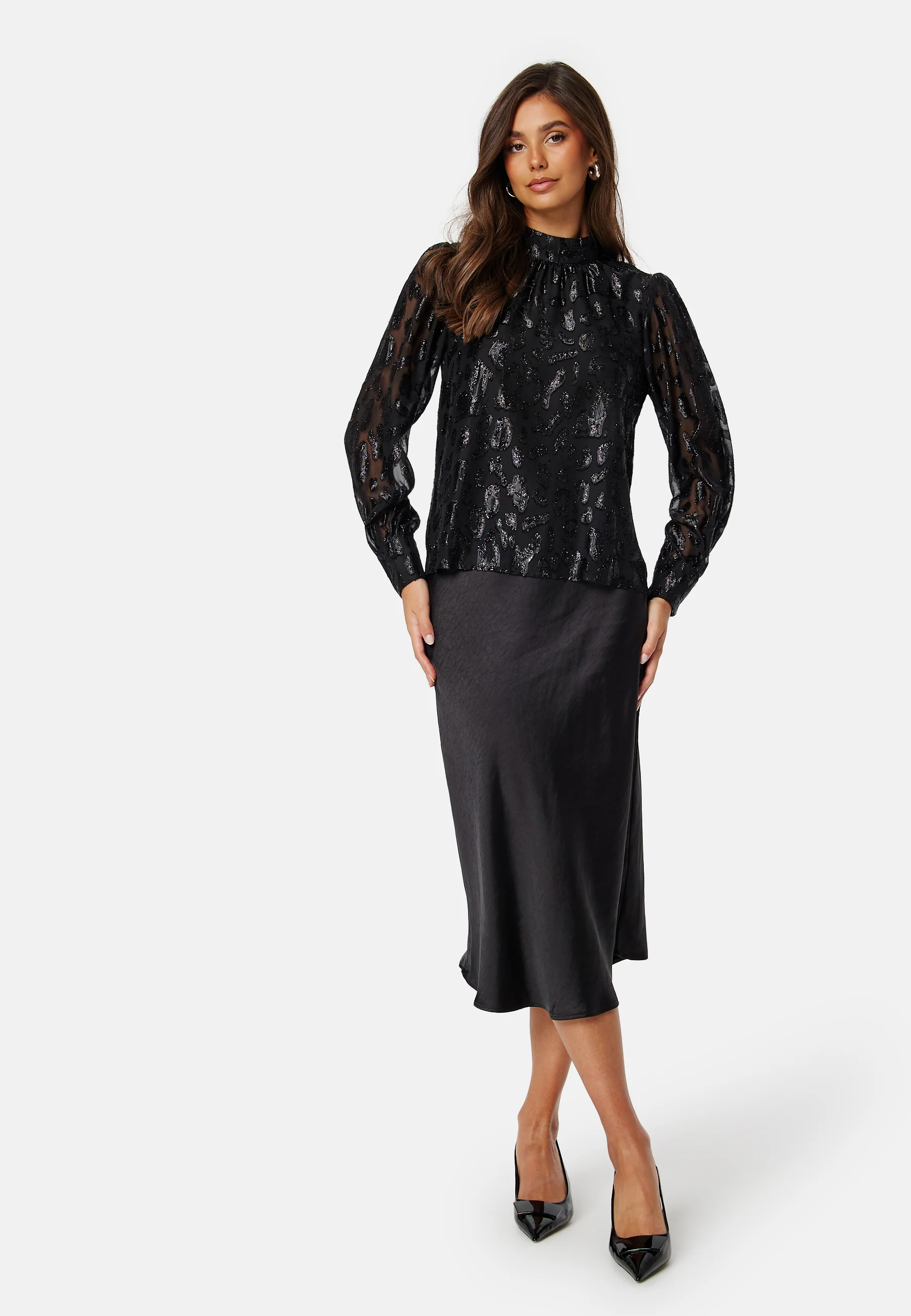 Eleanor L/S Highneck Top - Image 4
