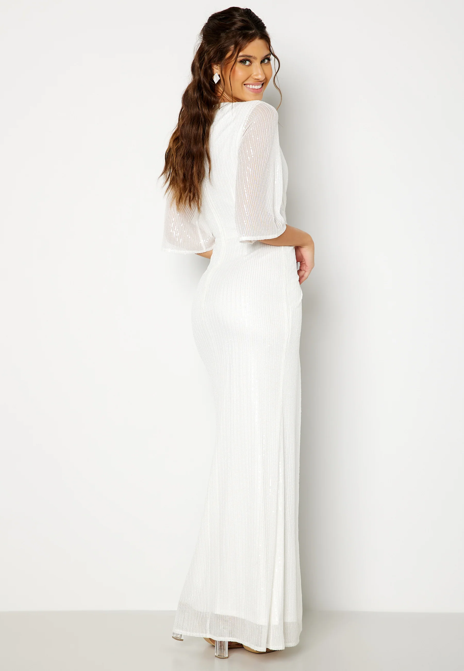 Eleine Sequin Wedding Gown - Image 2