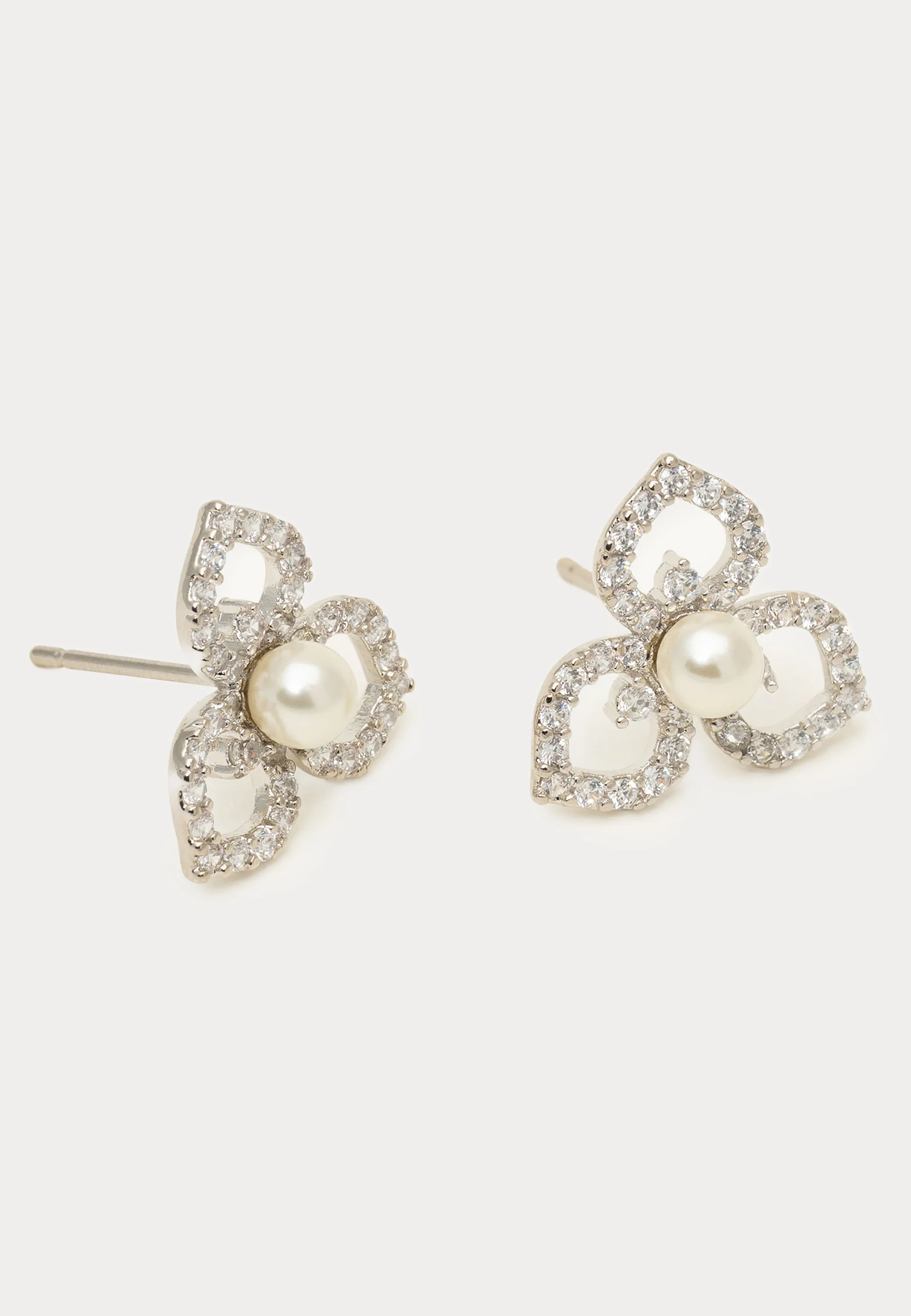 Elise Earrings - Ivory Pearl - Image 3