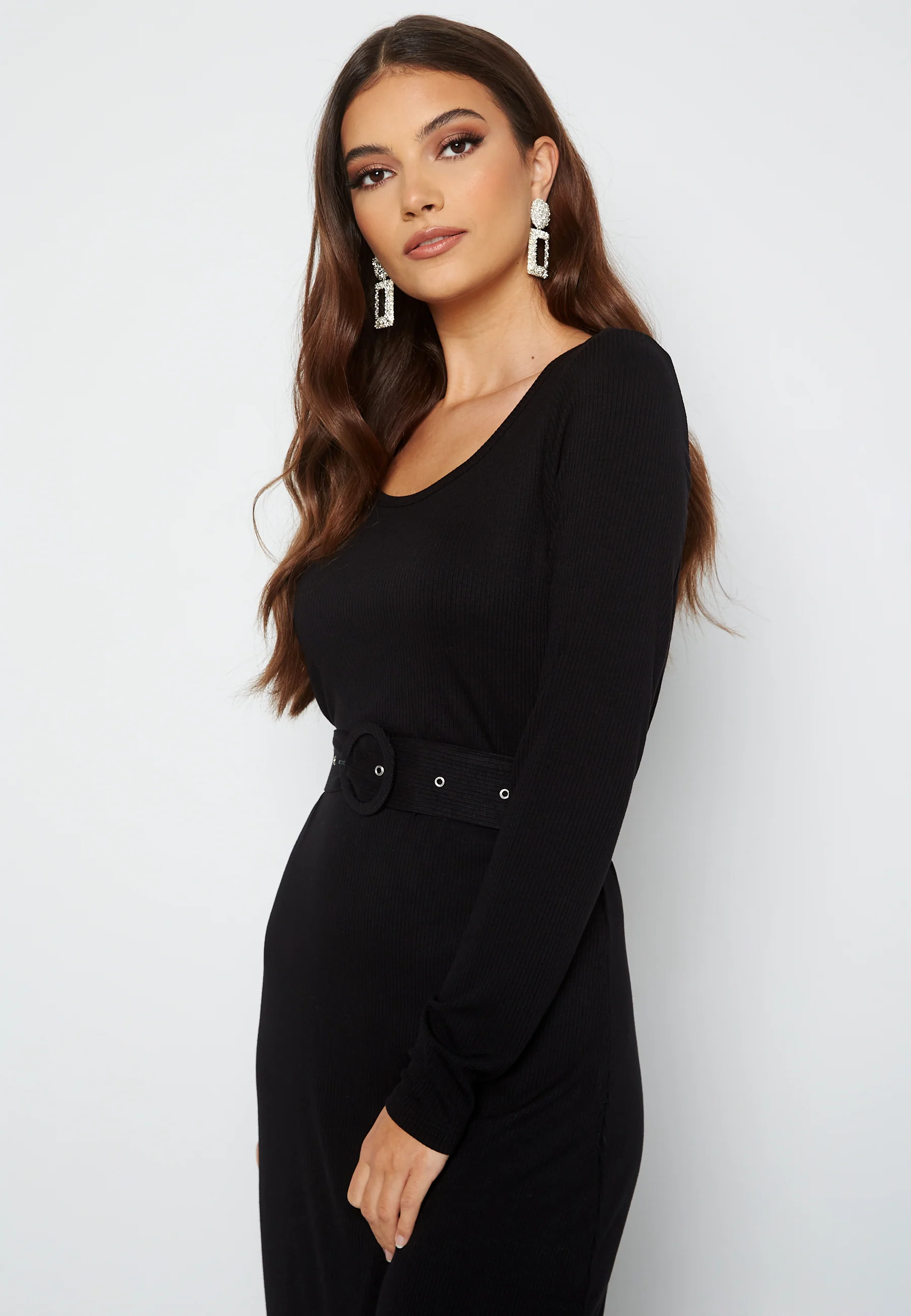 Elle LS Ankle Dress - Image 3