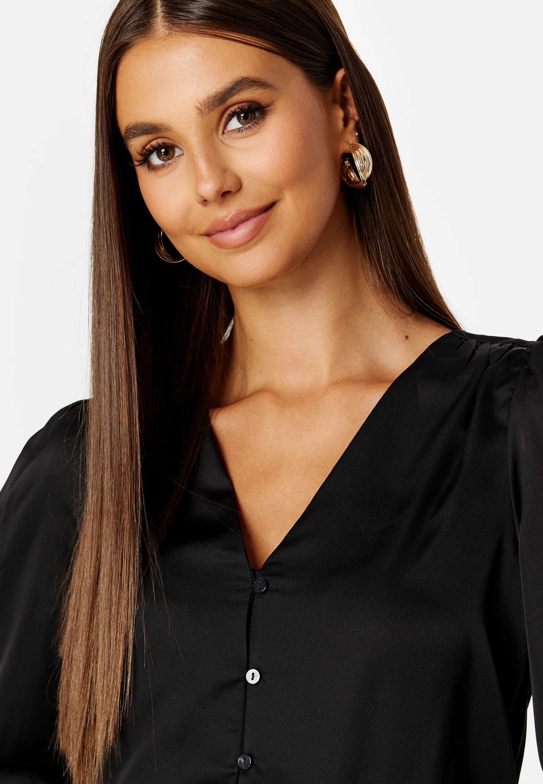 Ellette V-Neck L/S Shirt/SU - Image 4
