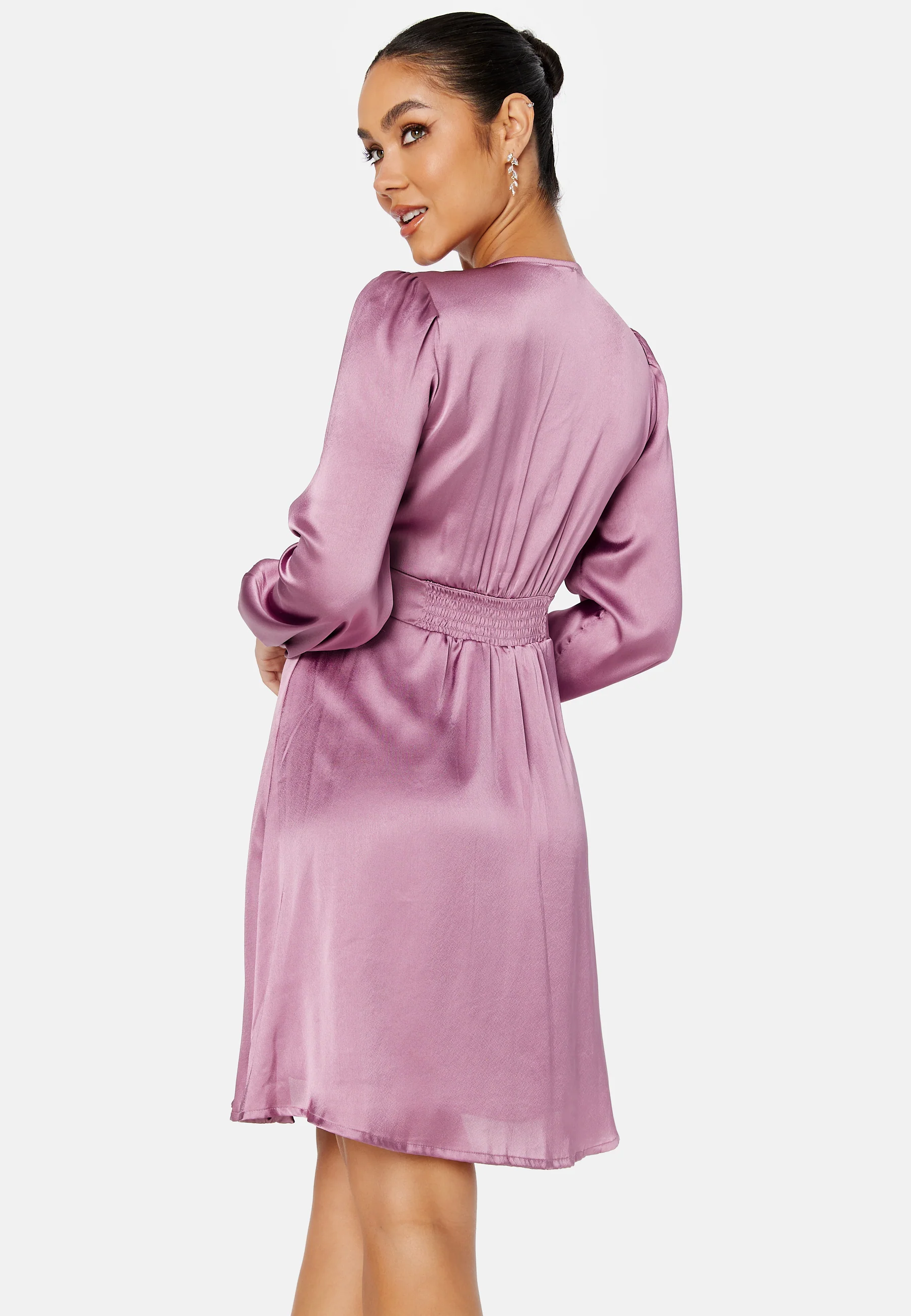 Elliana satin dress - Image 3
