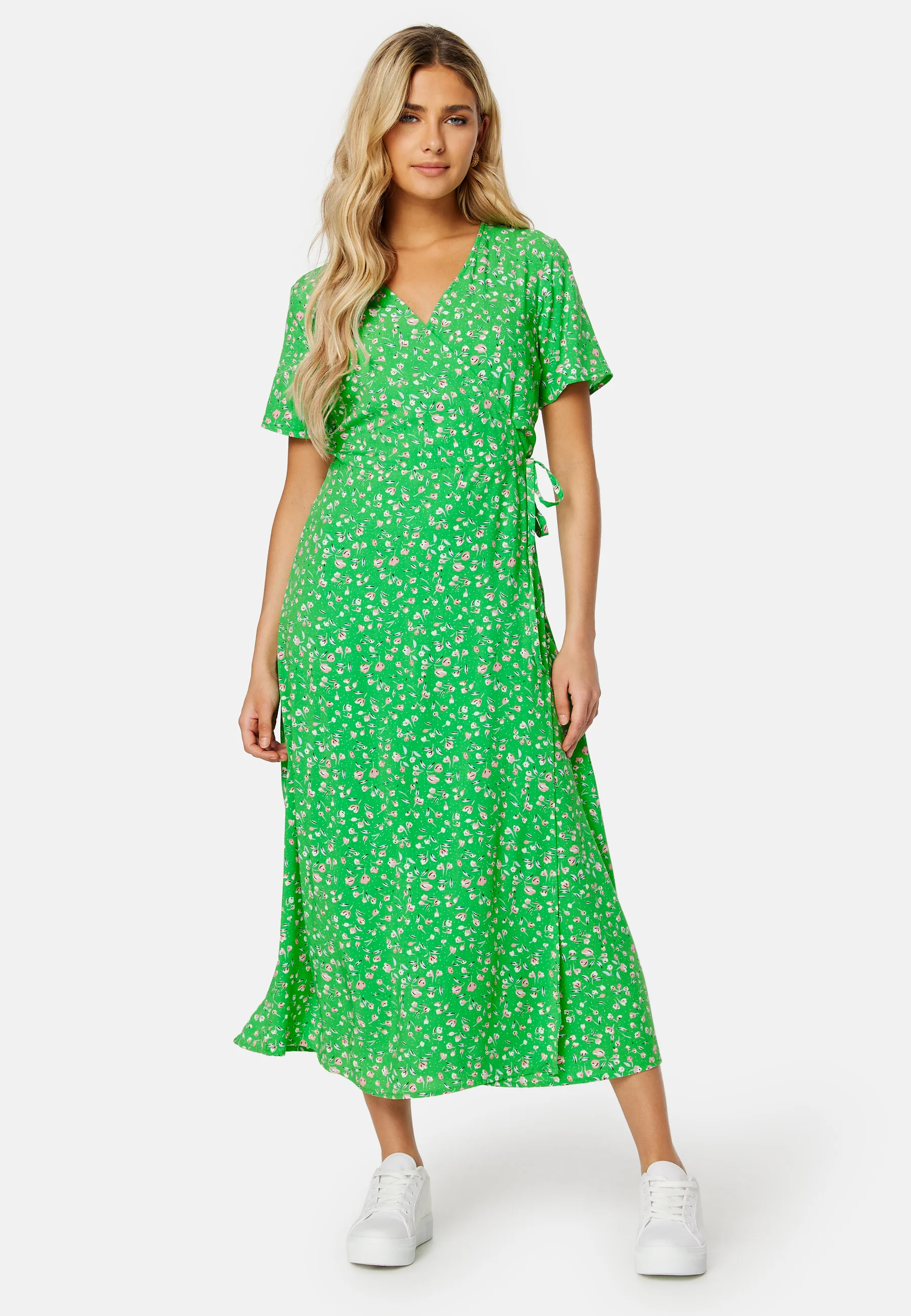 Ema Elise Long Wrap Dress - Image 3