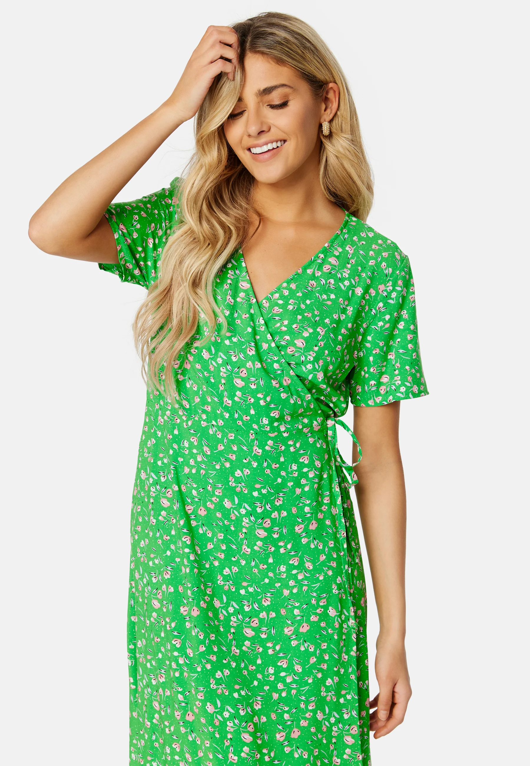Ema Elise Long Wrap Dress - Image 4