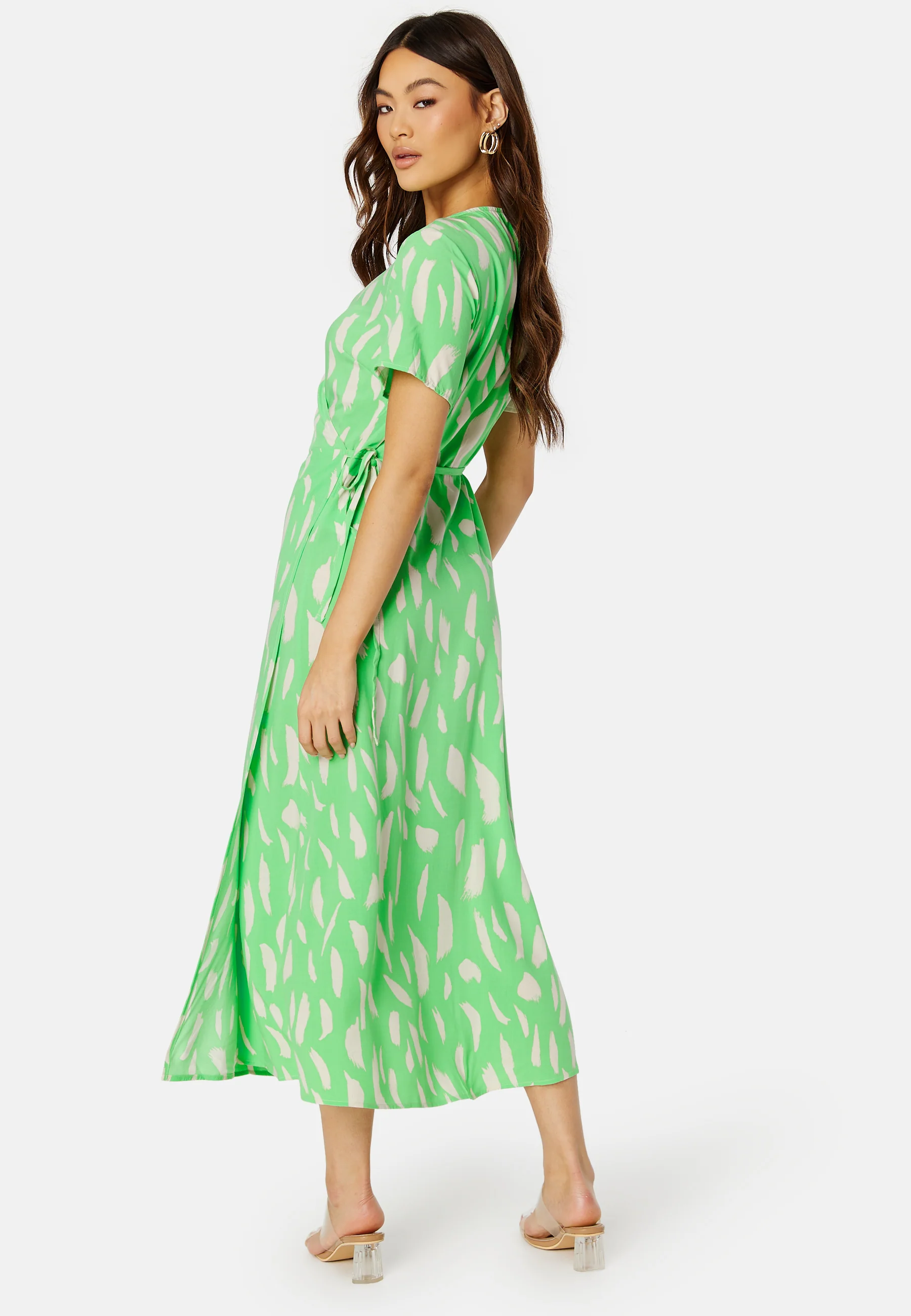 Ema Elise Long Wrap Dress - Image 2