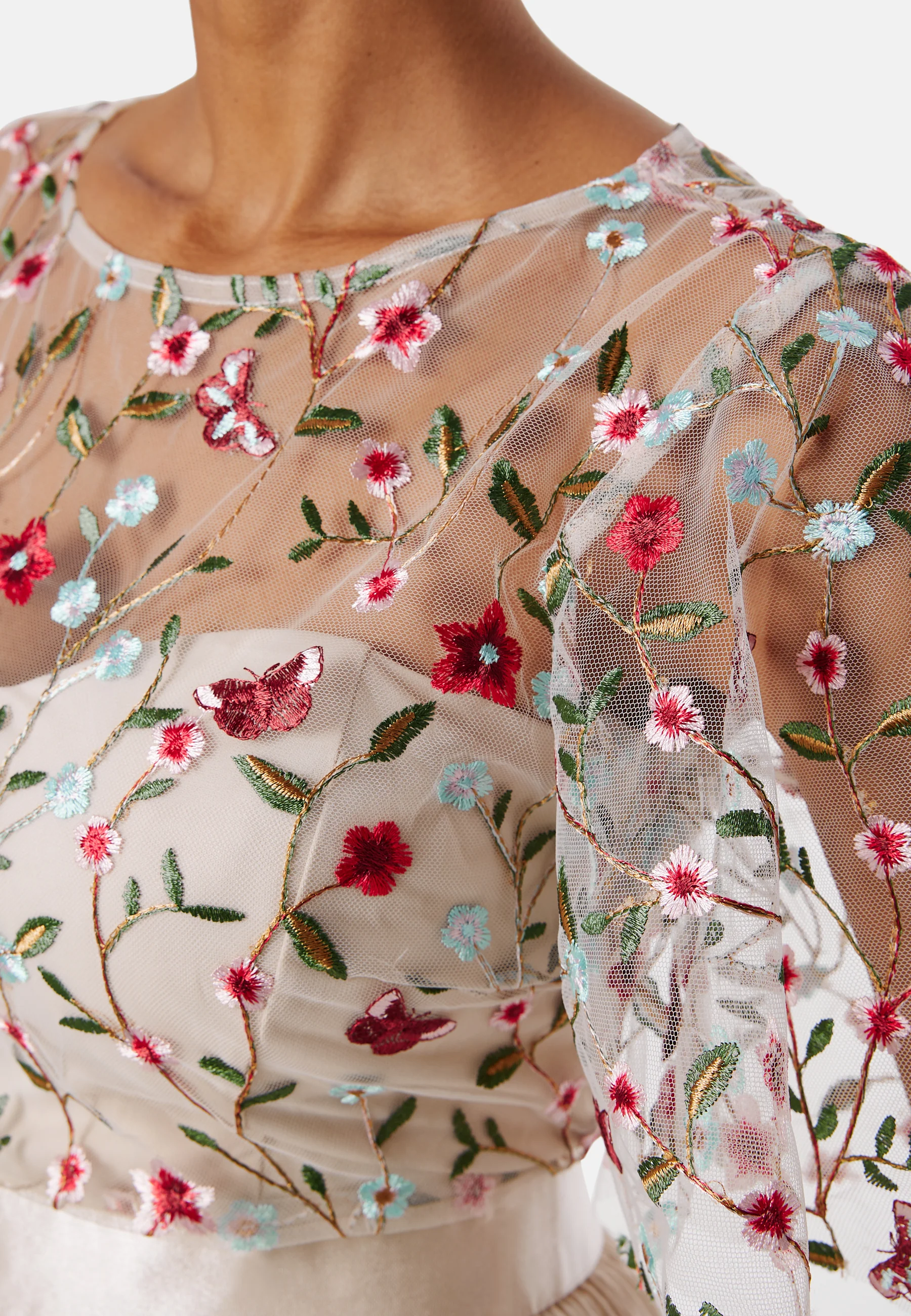 Embroidered Bodice Flutter Max - Image 4