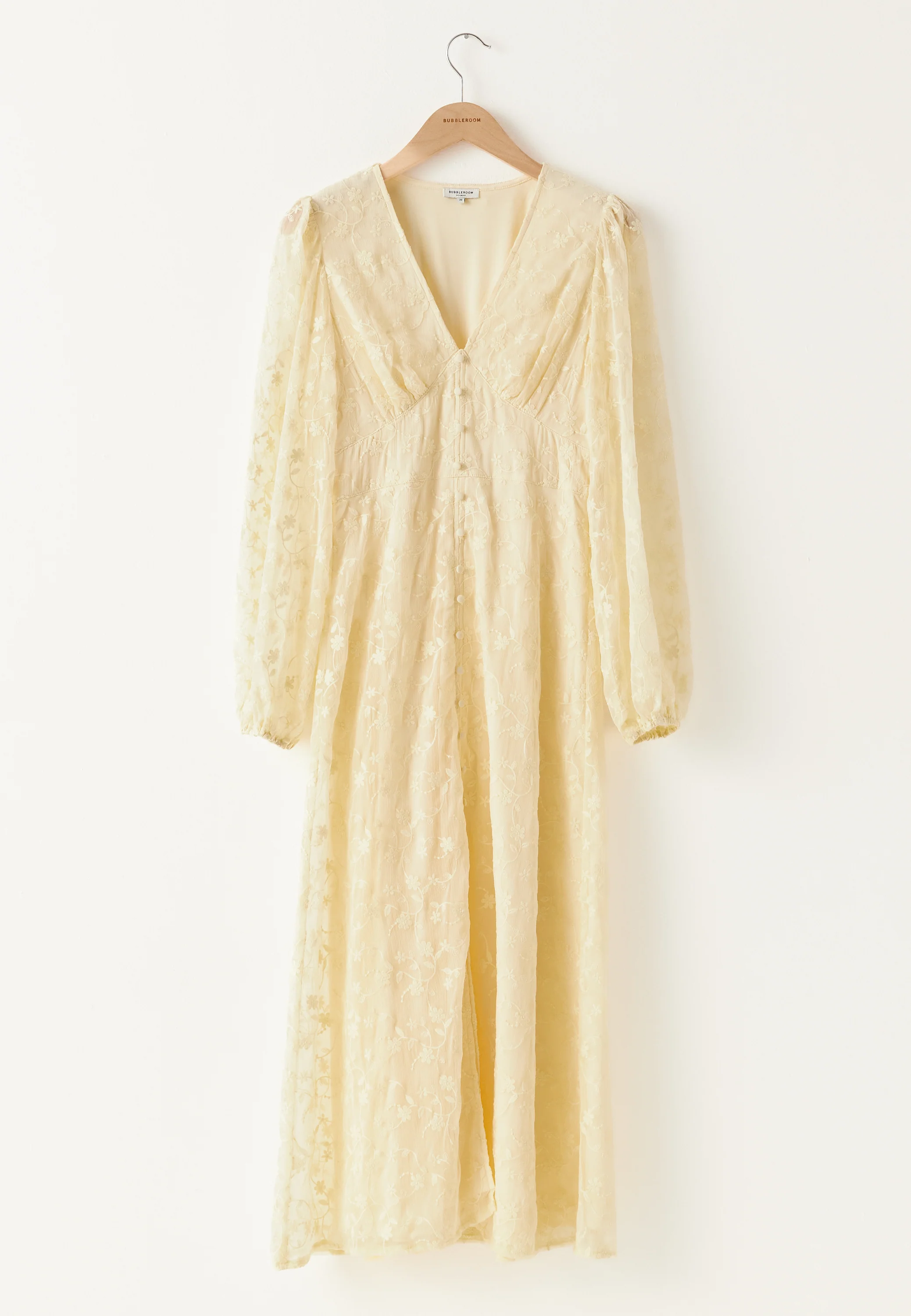 Embroidered Midi Dress - Image 7