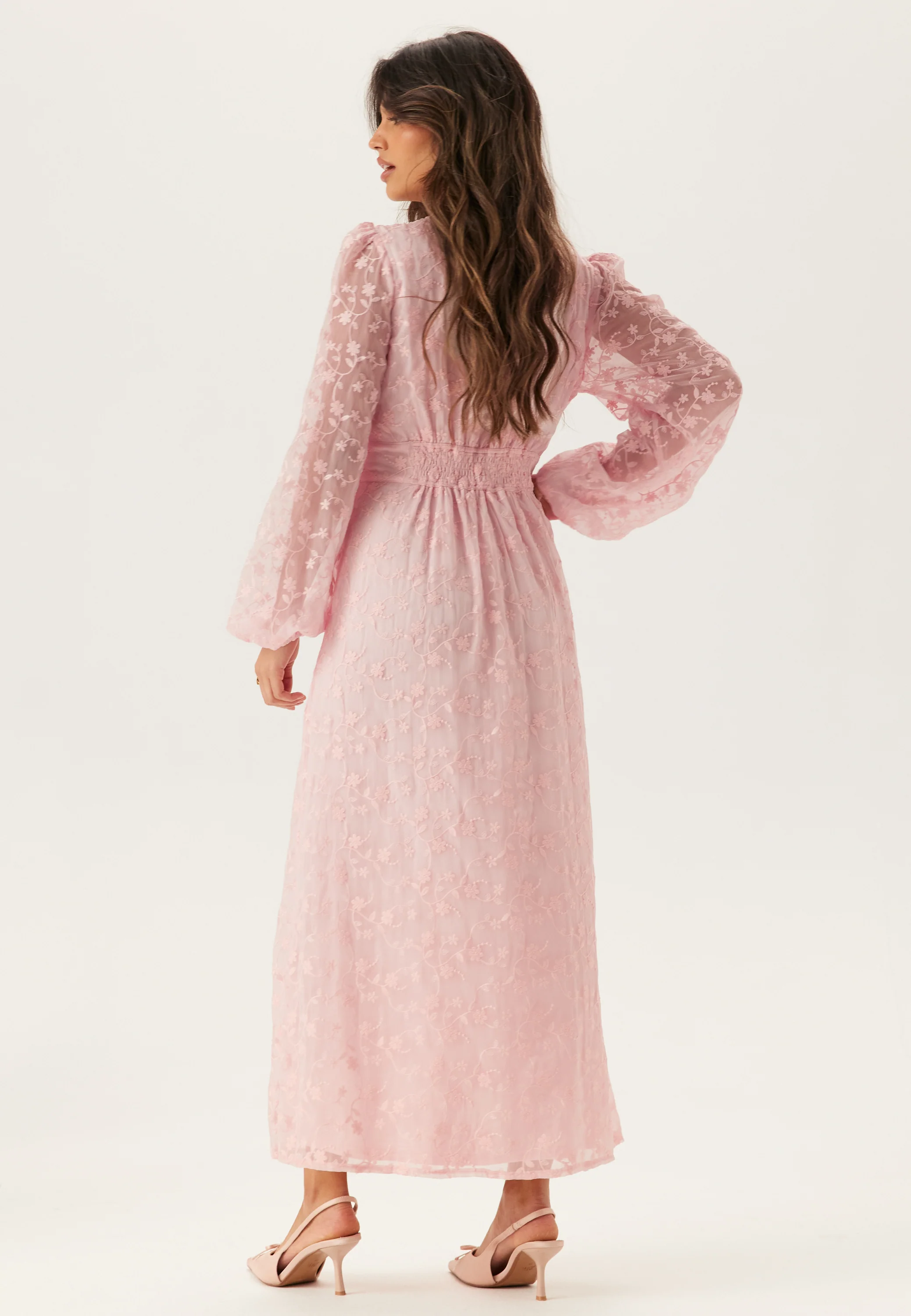 Embroidered Midi Dress - Image 2