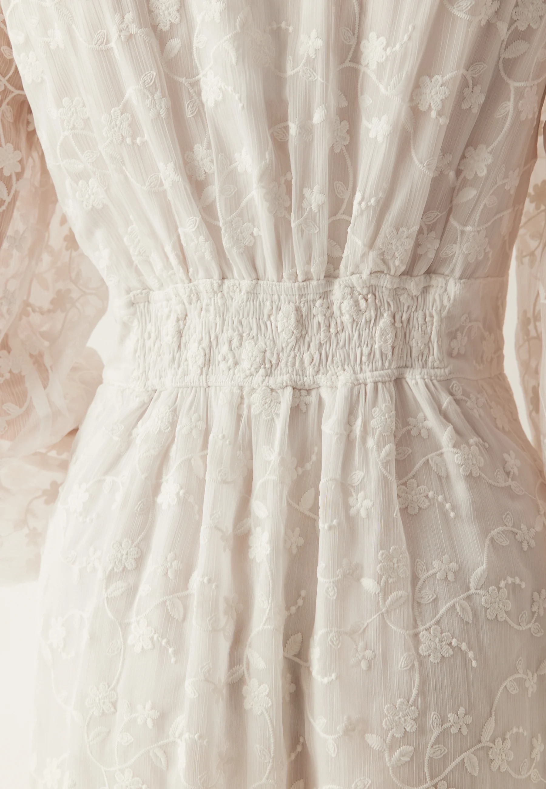 Embroidered Midi Dress - Image 5
