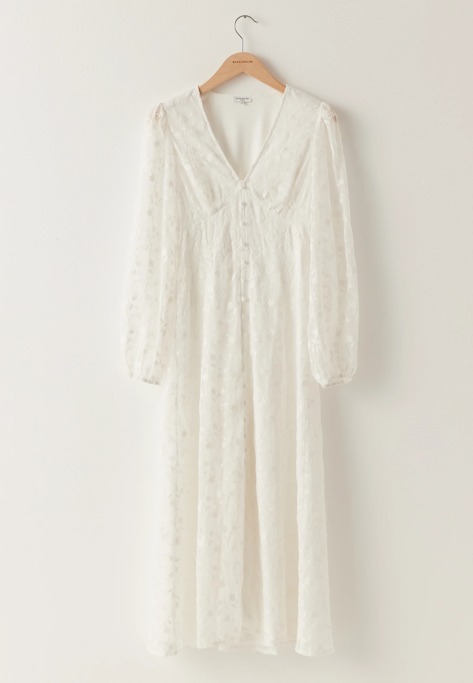 Embroidered Midi Dress - Image 6