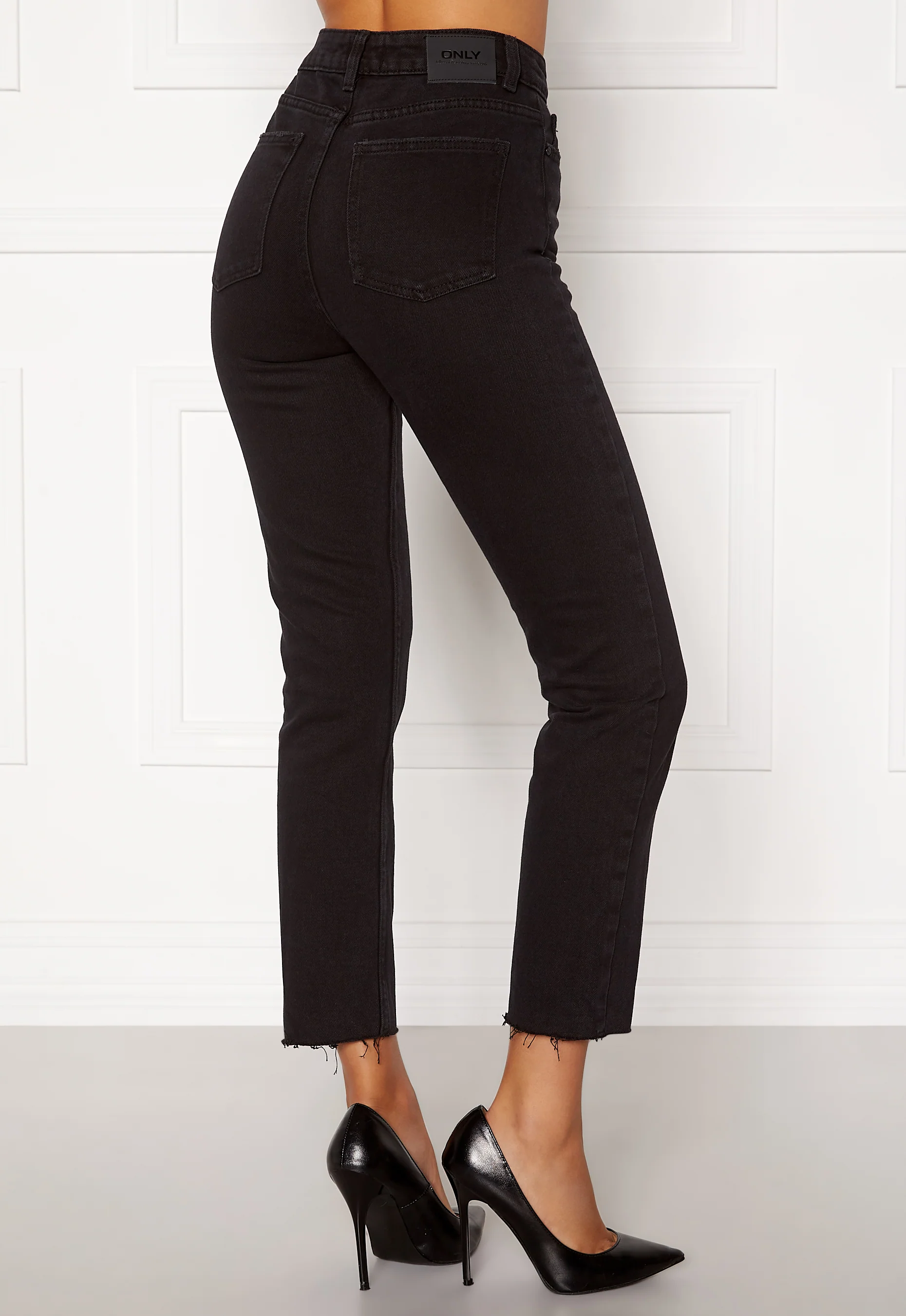 Emily HW Raw Ank Jeans - Image 3