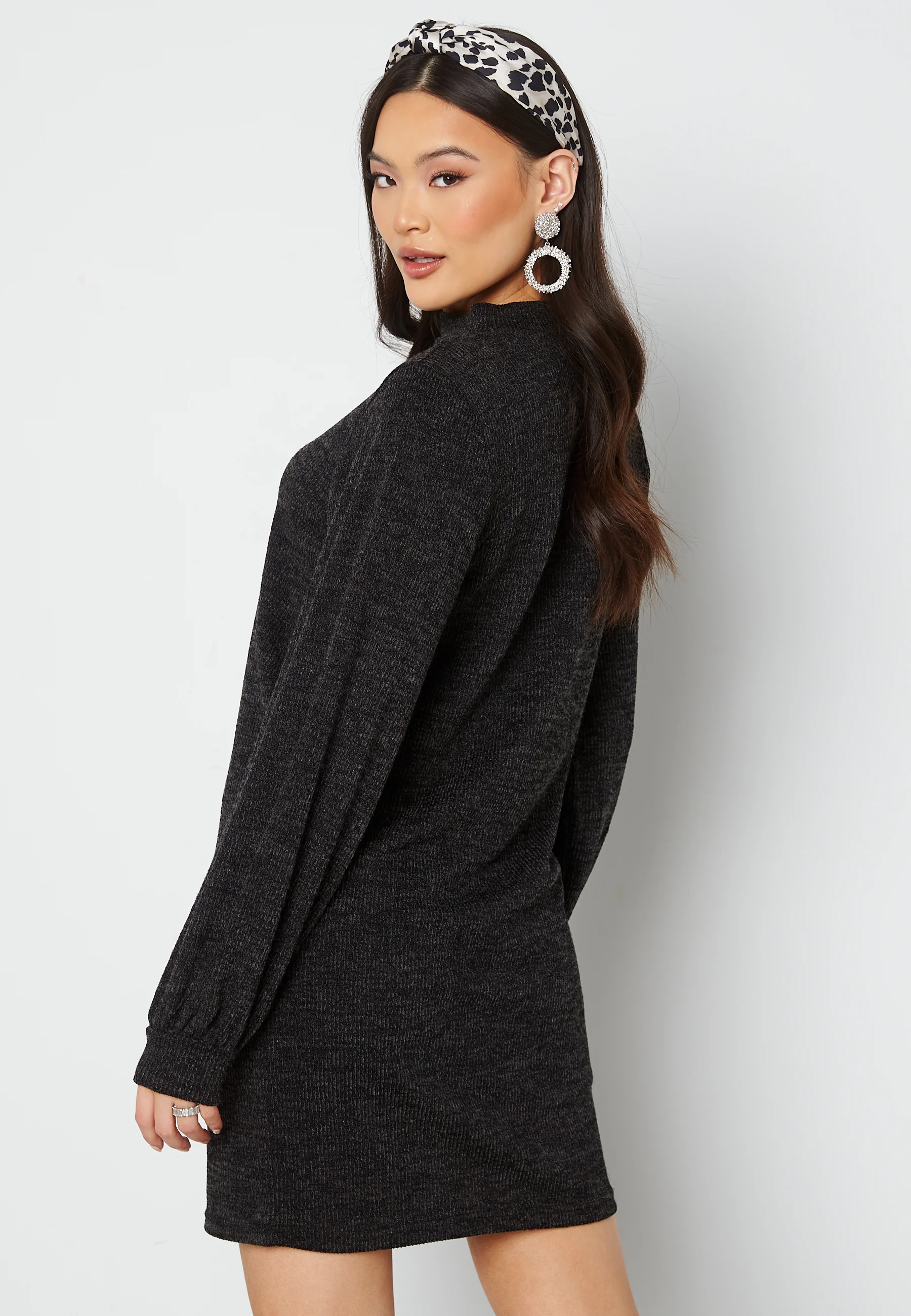 Emma L/S High Neck Dress - Image 3