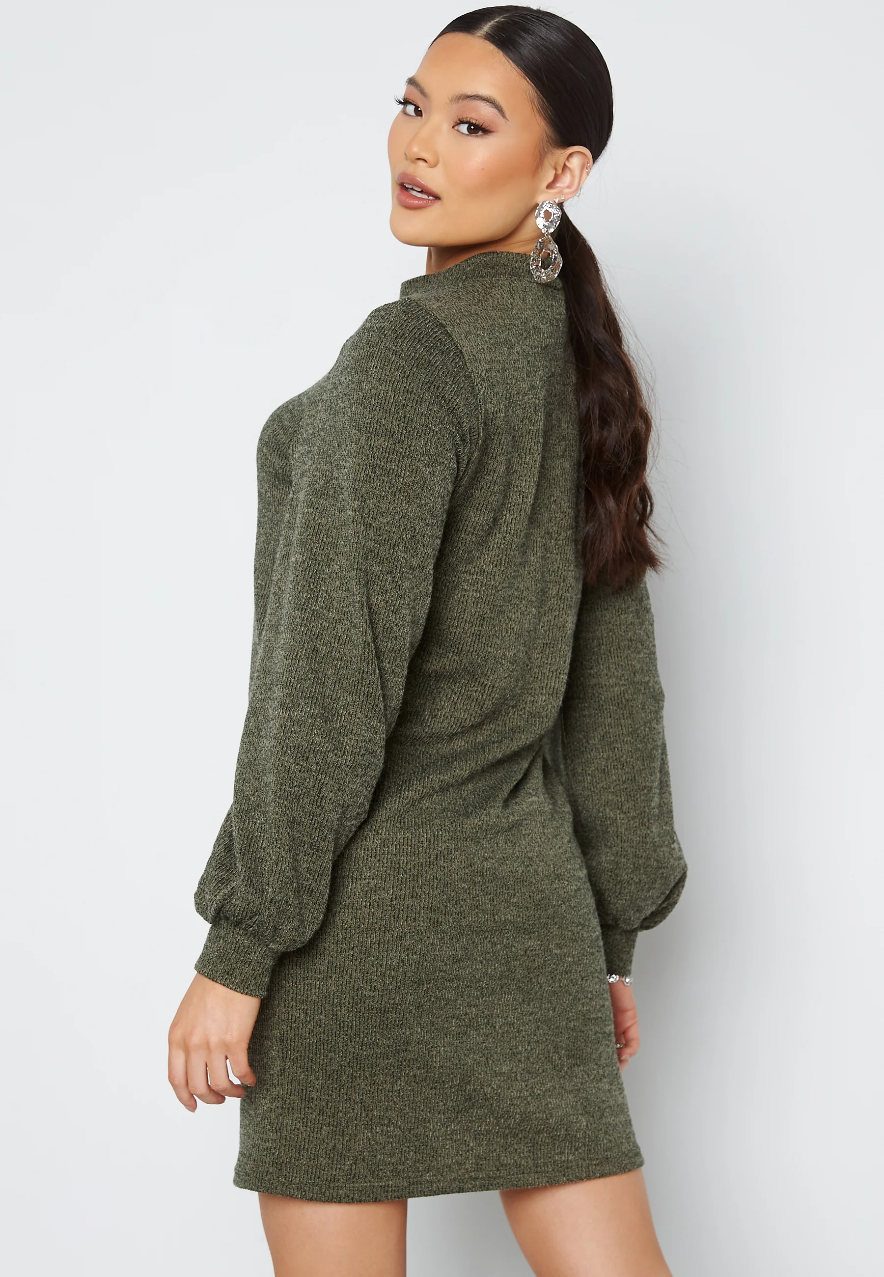 Emma L/S High Neck Dress - Image 4