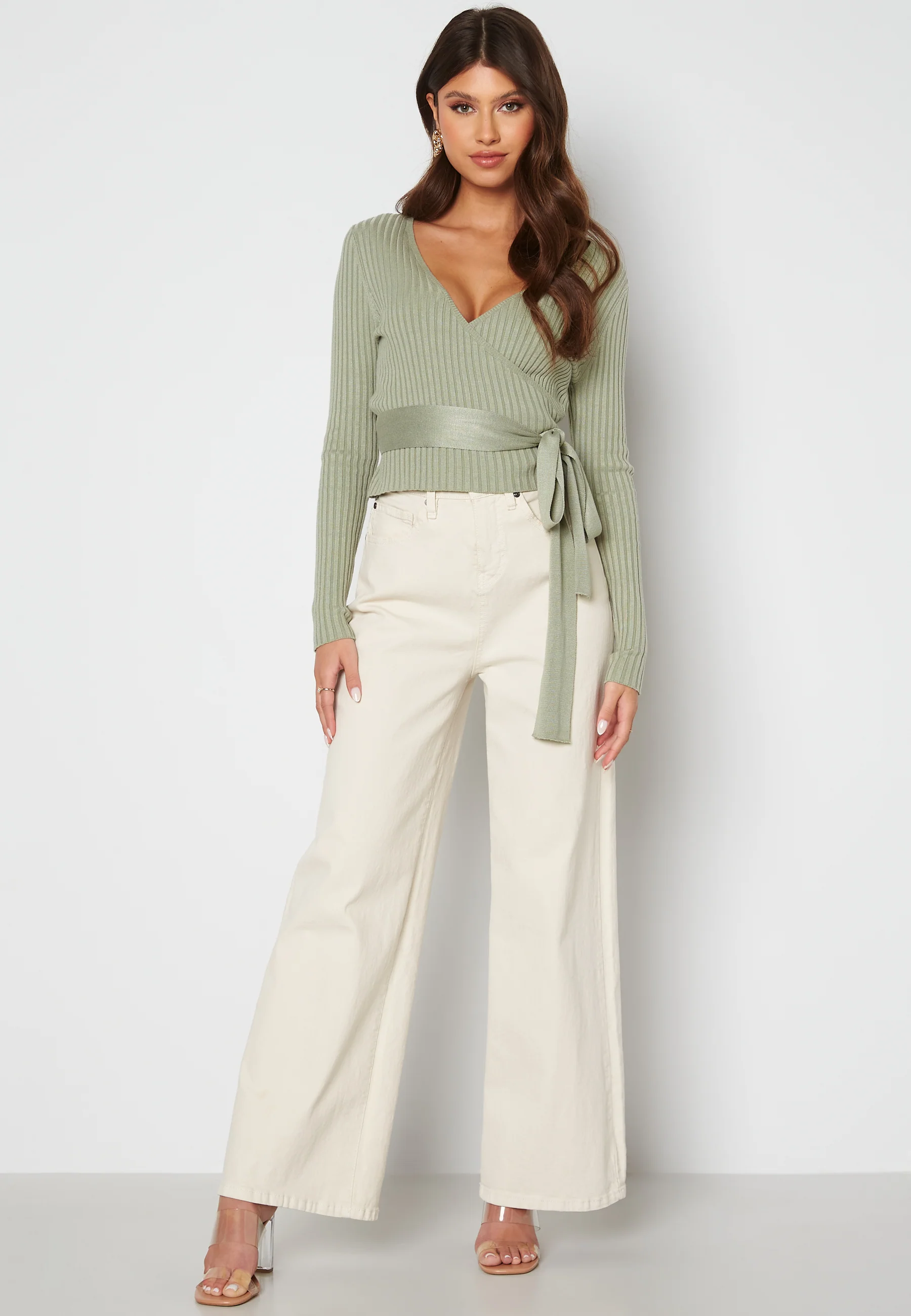 Enea knitted wrap top - Image 3