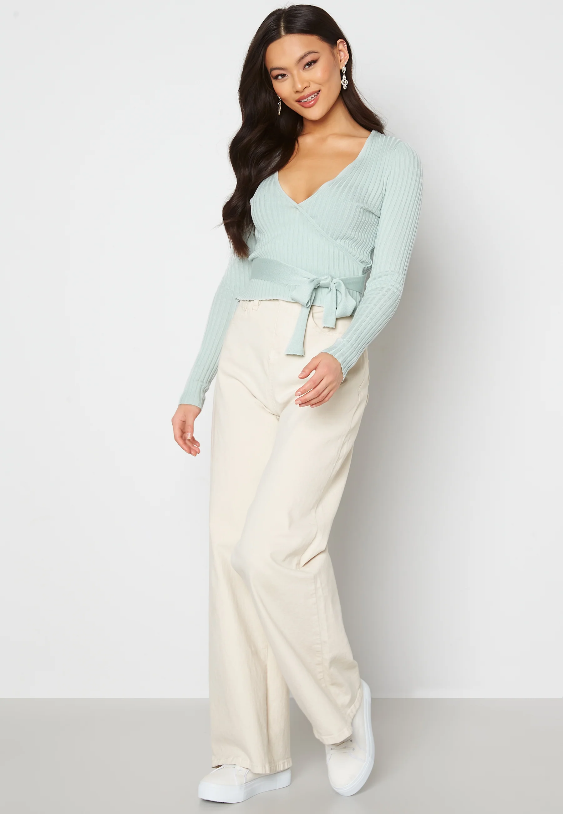 Enea knitted wrap top - Image 2